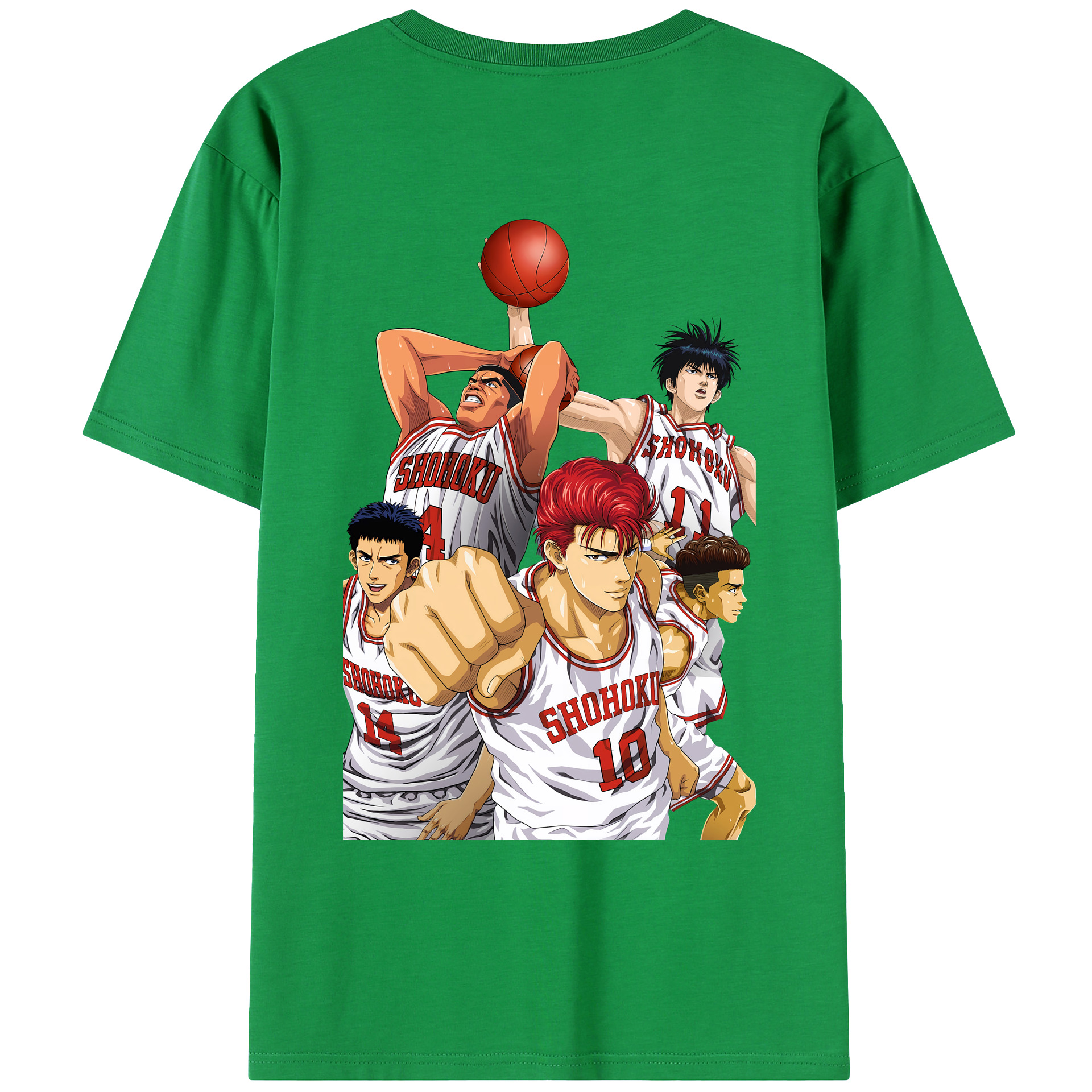 （画像用） SLAM DUNK／スラムダンク レディース半袖Tシャツ(バックプリント)