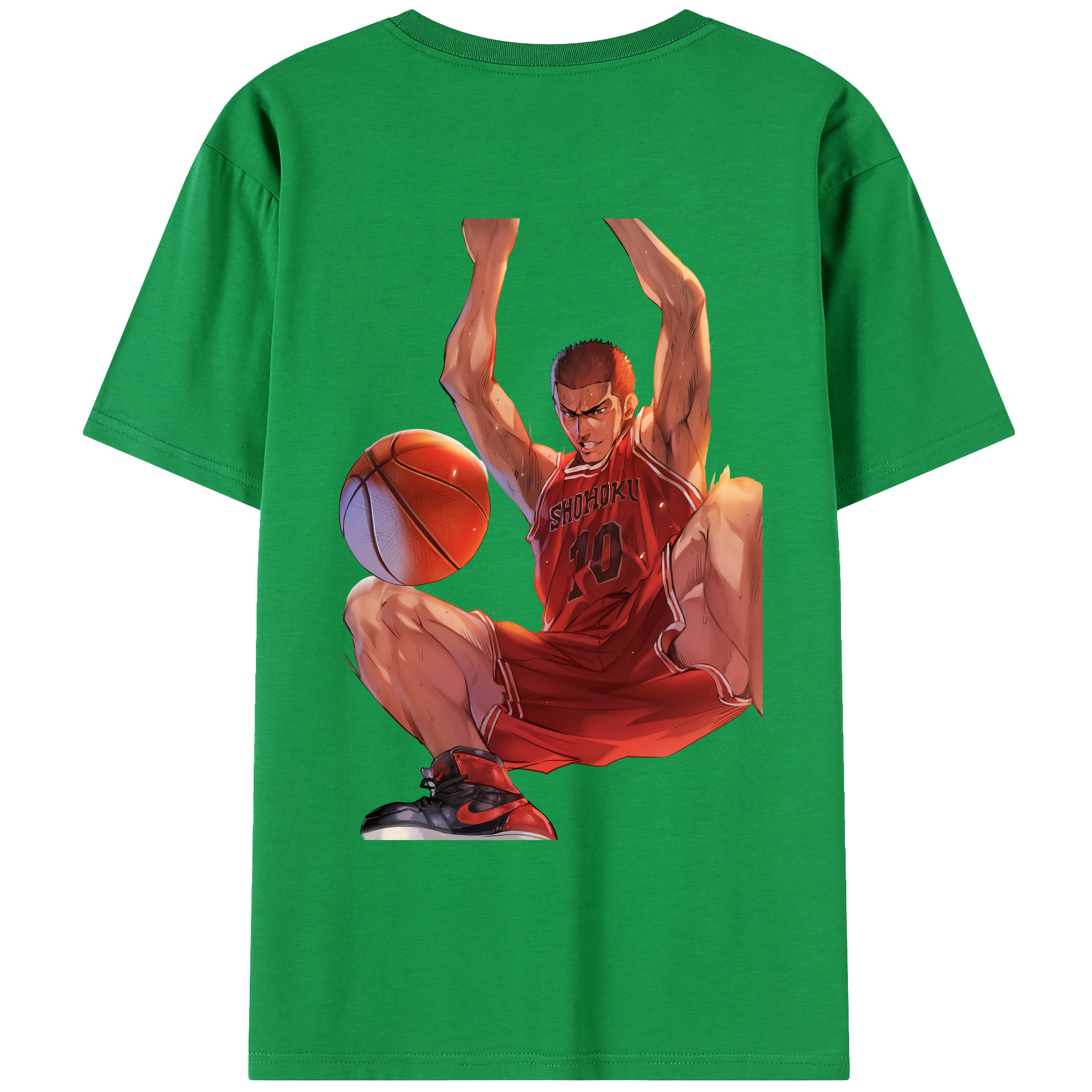 （画像用） SLAM DUNK／スラムダンク レディース半袖Tシャツ(バックプリント)