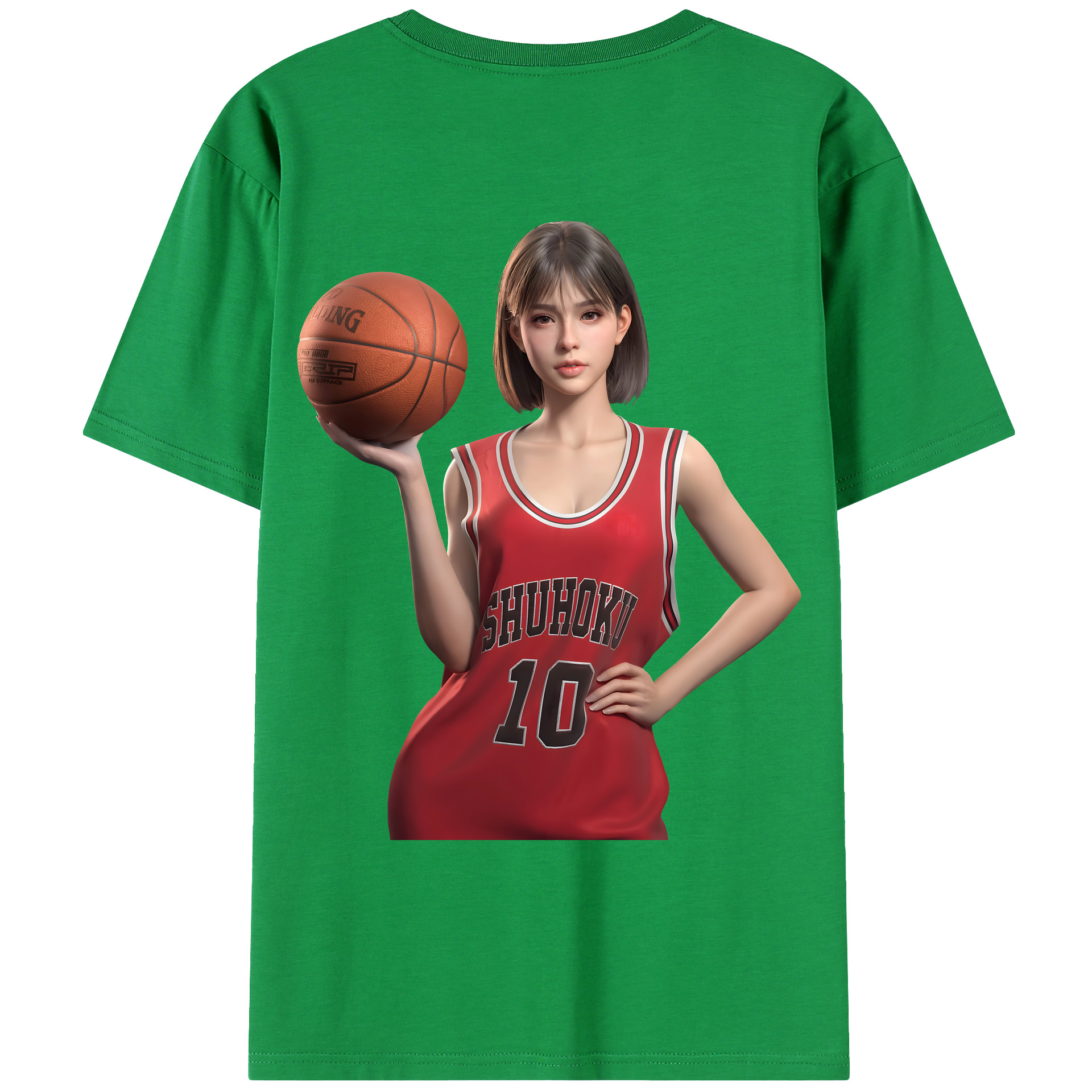（画像用） SLAM DUNK／スラムダンク レディース半袖Tシャツ(バックプリント)