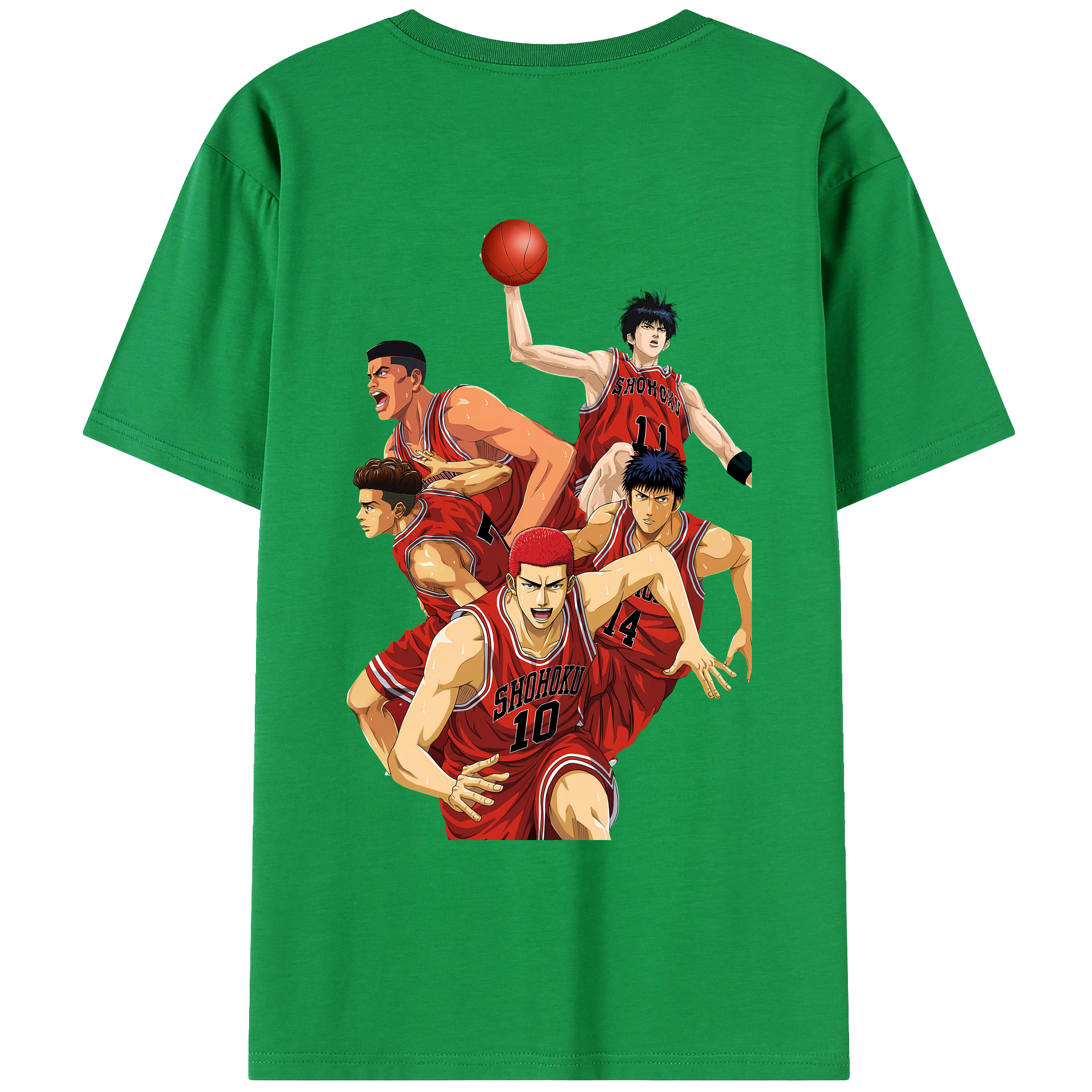 （画像用） SLAM DUNK／スラムダンク レディース半袖Tシャツ(バックプリント)