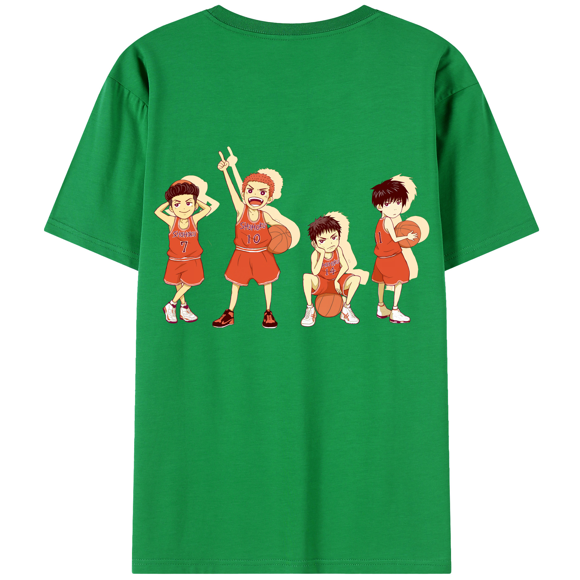 （画像用） SLAM DUNK／スラムダンク レディース半袖Tシャツ(バックプリント)
