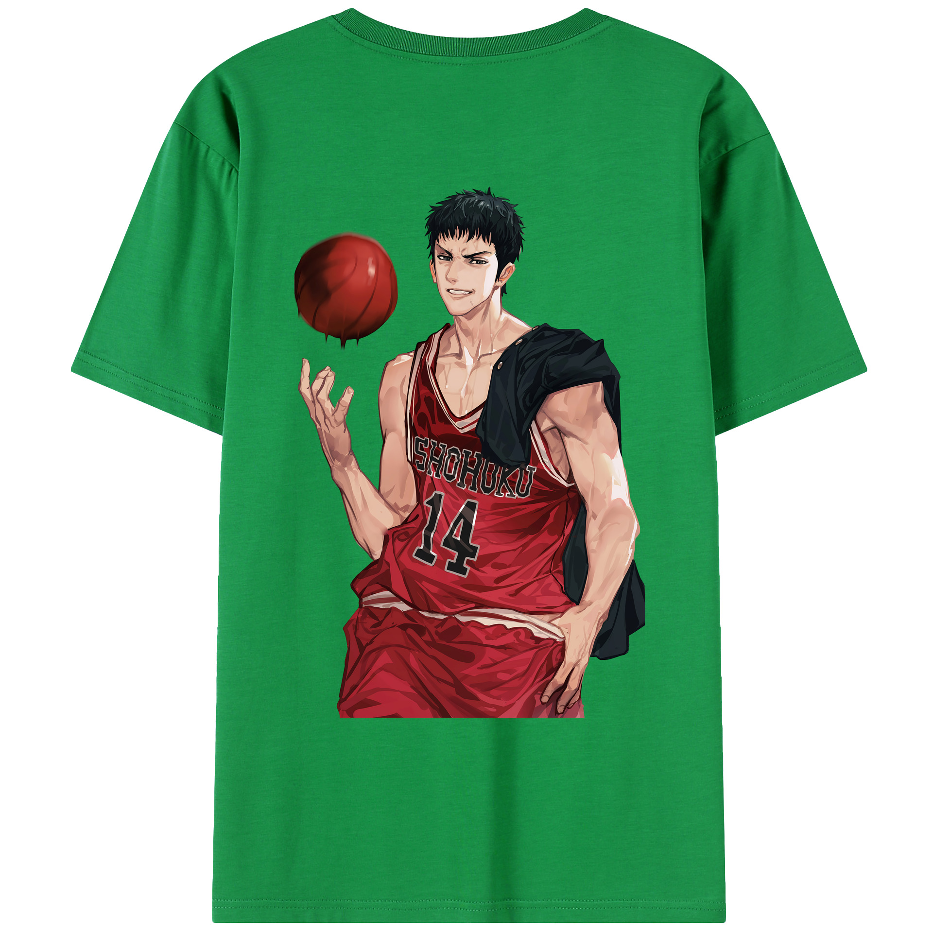 （画像用） SLAM DUNK／スラムダンク レディース半袖Tシャツ(バックプリント)