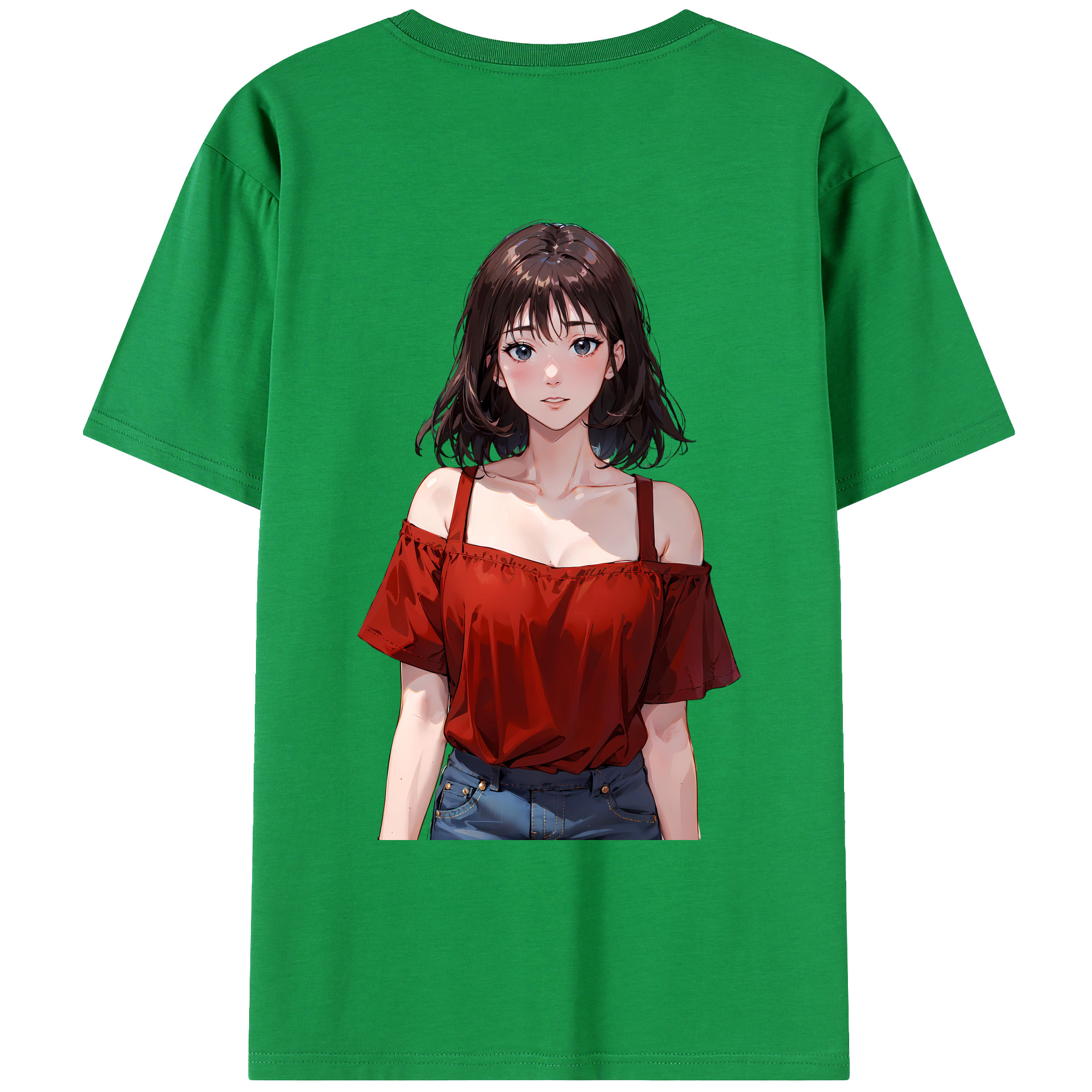 SLAM DUNK／スラムダンク レディース半袖Tシャツ(バックプリント)
