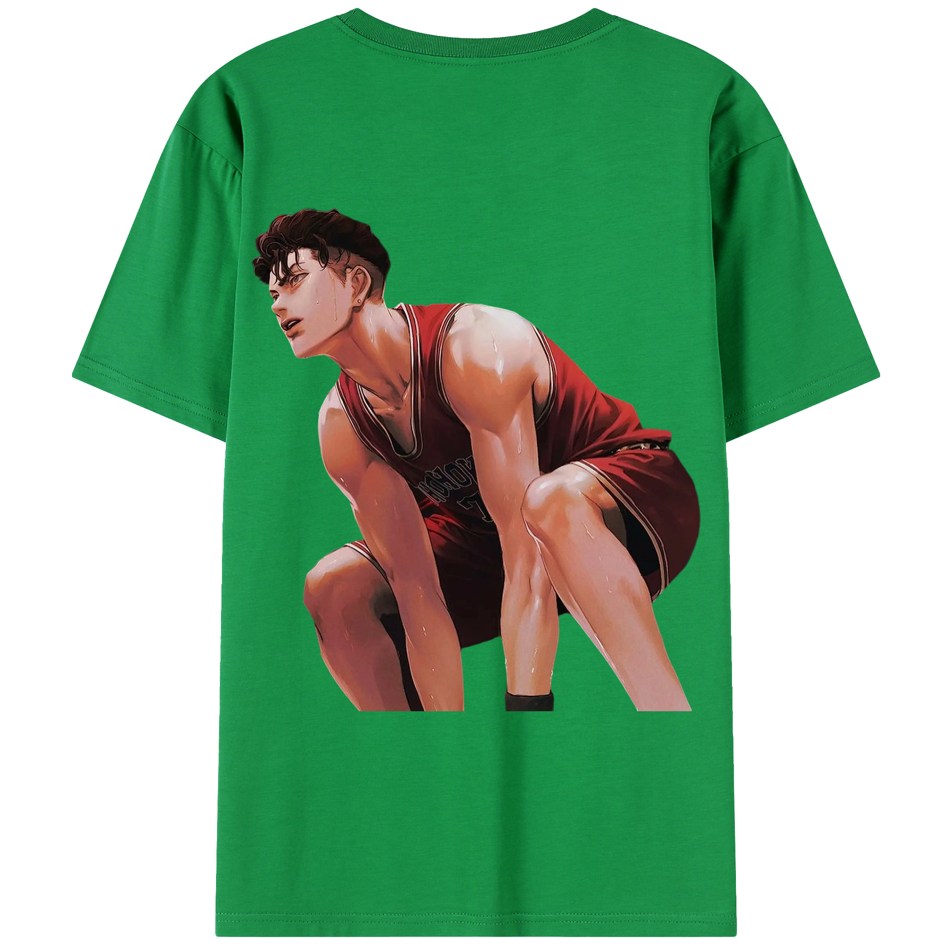 SLAM DUNK／スラムダンク レディース半袖Tシャツ(バックプリント)