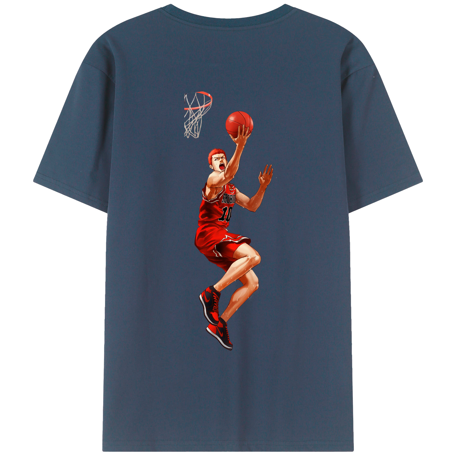 （画像用） SLAM DUNK／スラムダンク レディース半袖Tシャツ(バックプリント)