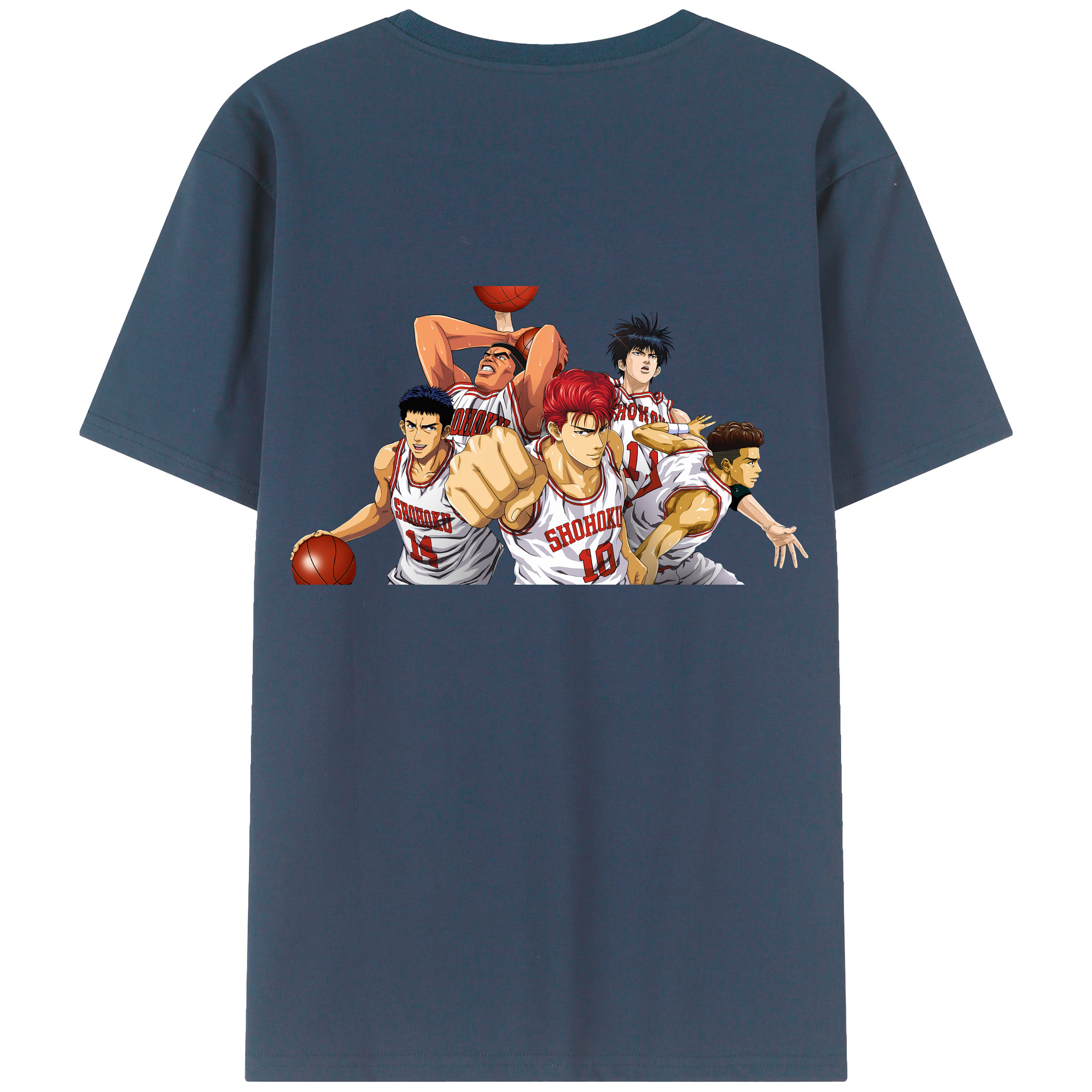 （画像用） SLAM DUNK／スラムダンク レディース半袖Tシャツ(バックプリント)