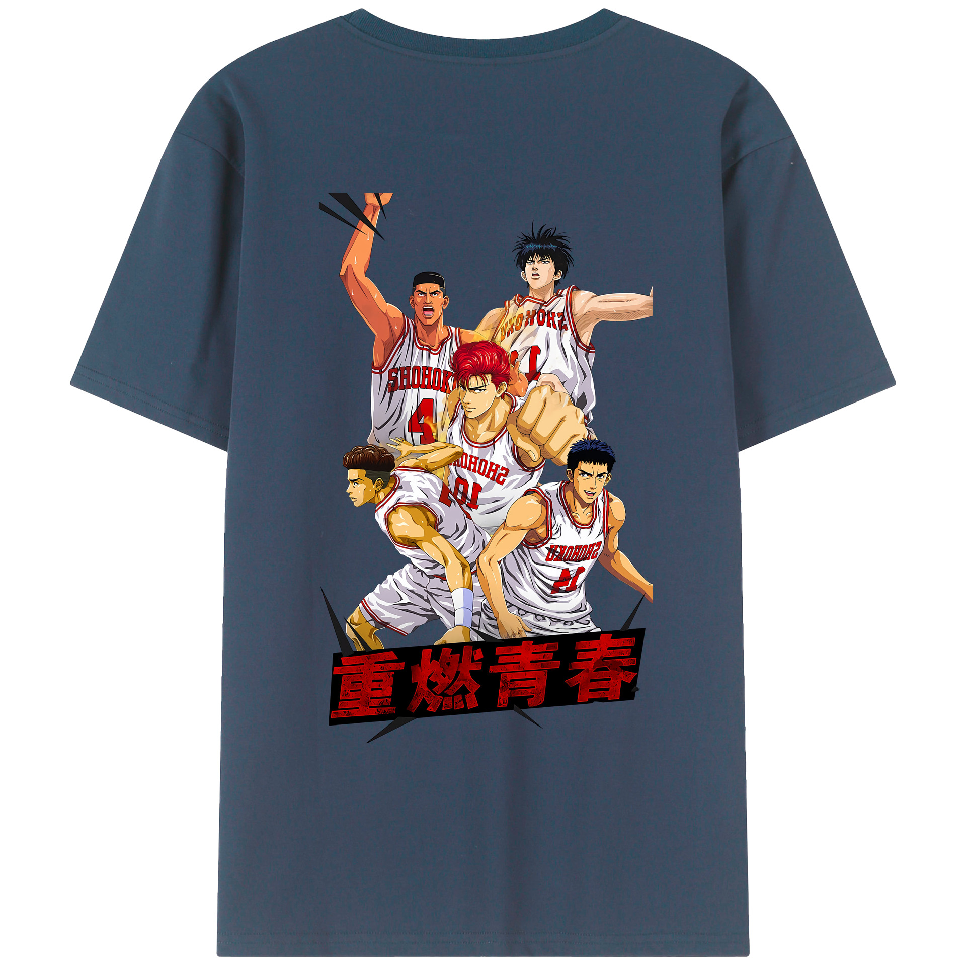 （画像用） SLAM DUNK／スラムダンク レディース半袖Tシャツ(バックプリント)