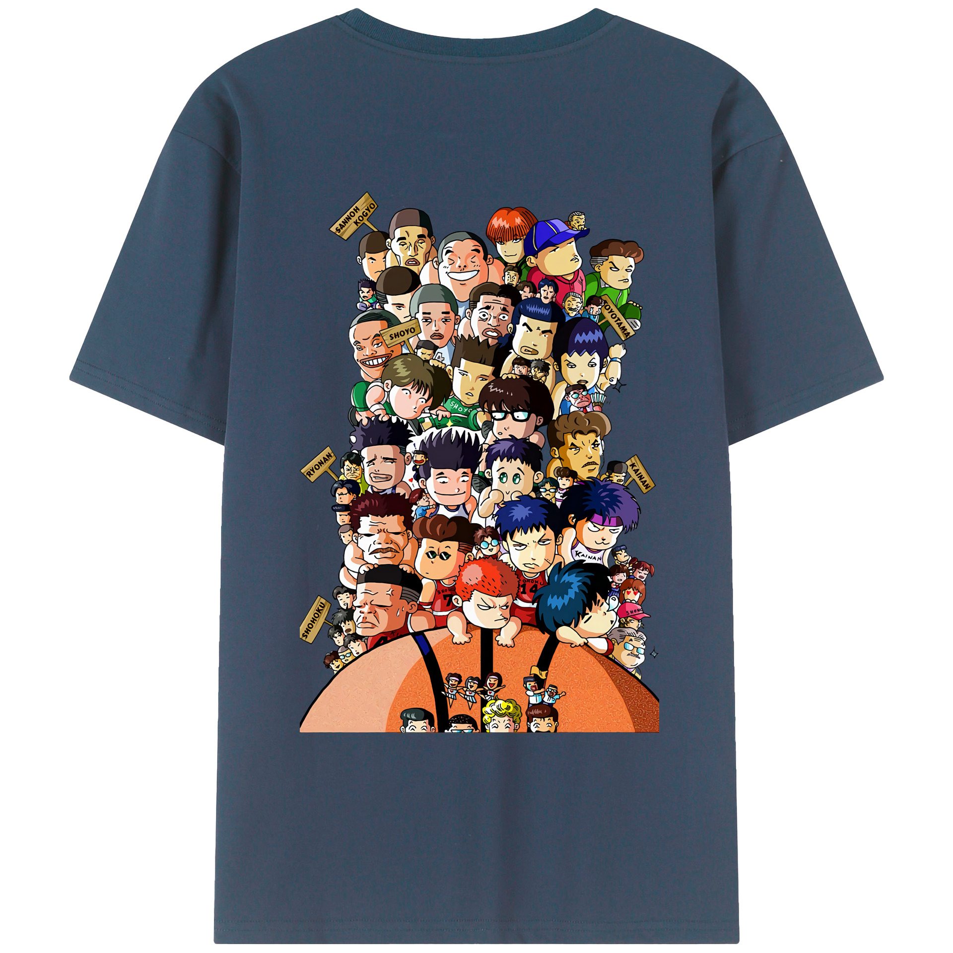 （画像用） SLAM DUNK／スラムダンク レディース半袖Tシャツ(バックプリント)