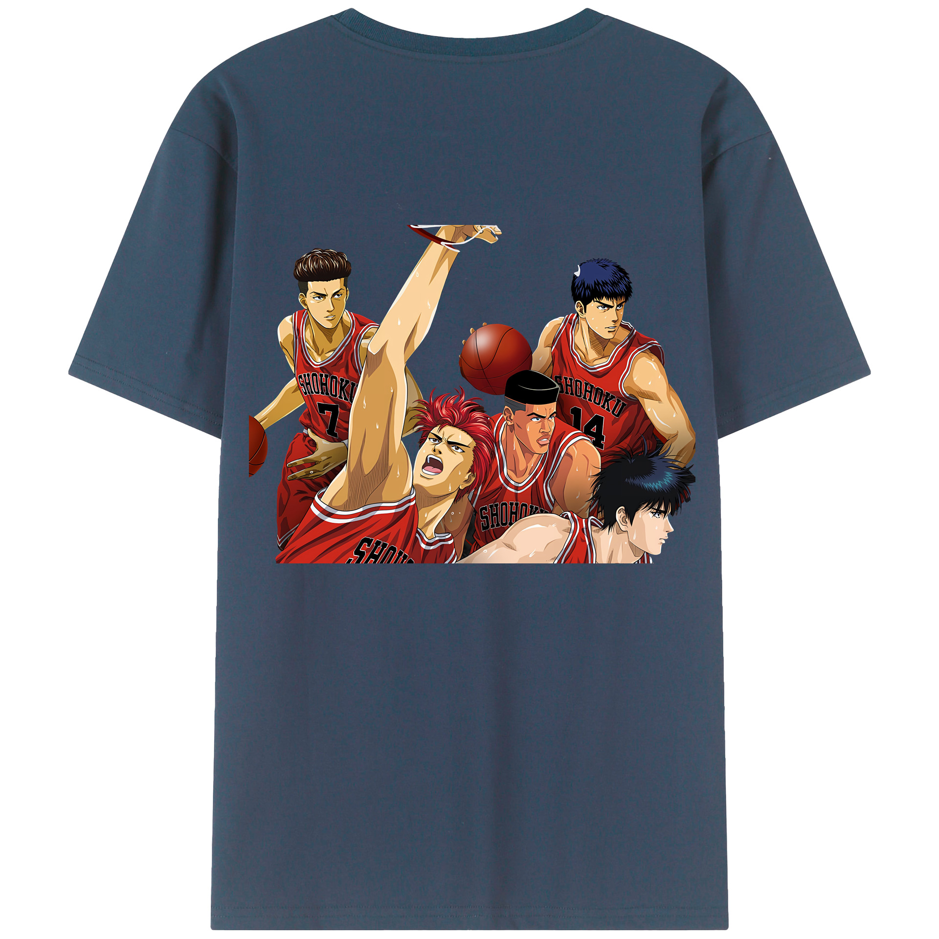 （画像用） SLAM DUNK／スラムダンク レディース半袖Tシャツ(バックプリント)