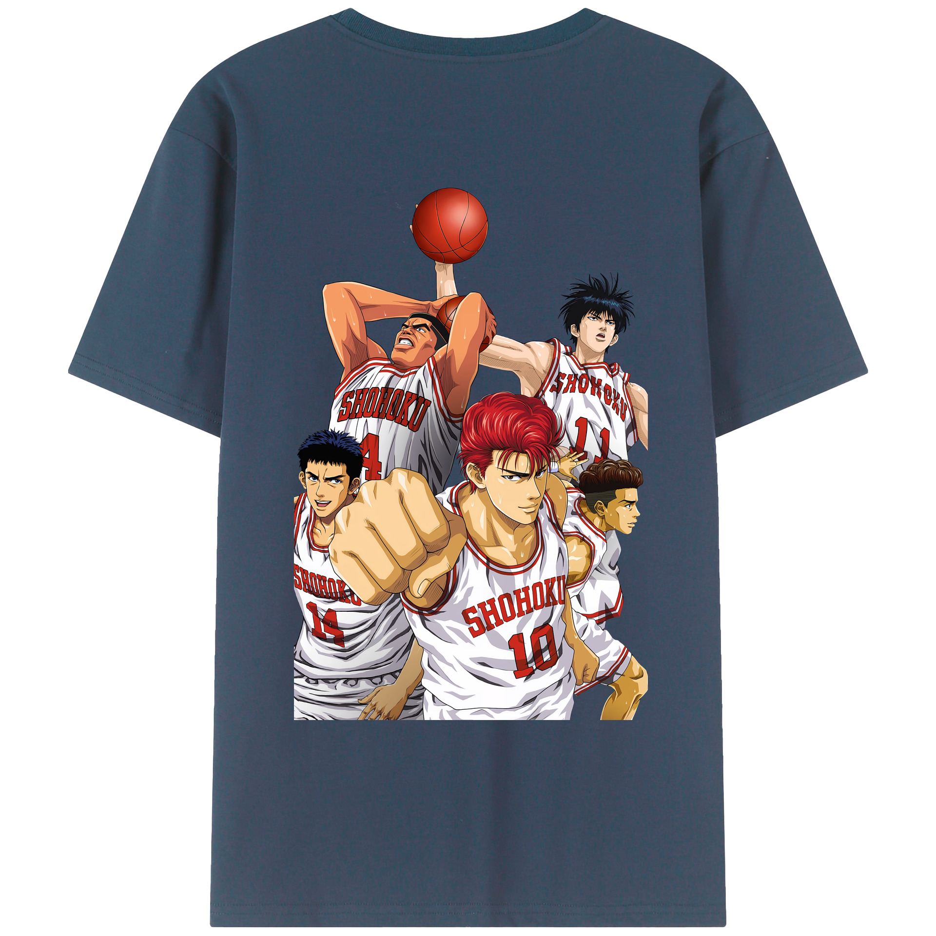 （画像用） SLAM DUNK／スラムダンク レディース半袖Tシャツ(バックプリント)