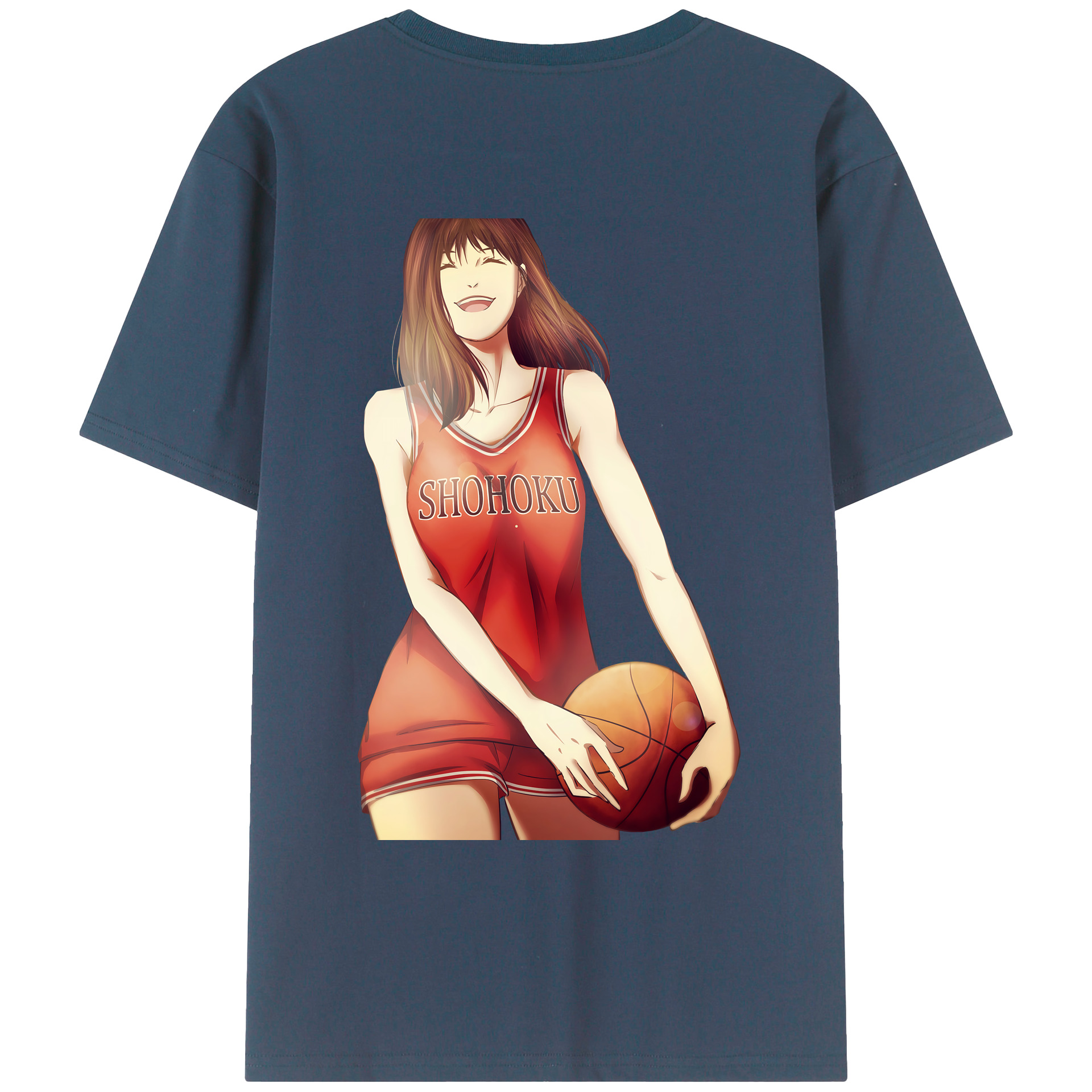 （画像用） SLAM DUNK／スラムダンク レディース半袖Tシャツ(バックプリント)