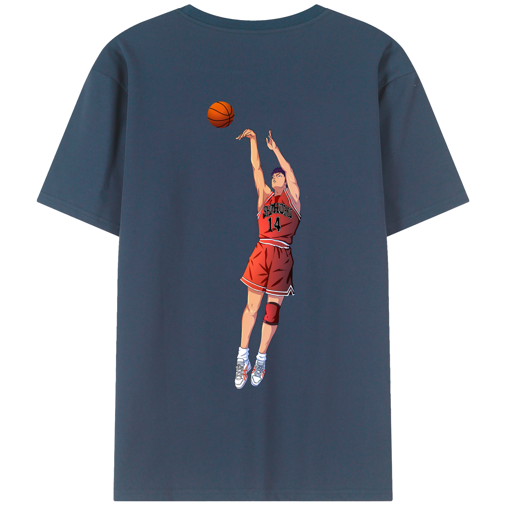 （画像用） SLAM DUNK／スラムダンク レディース半袖Tシャツ(バックプリント)