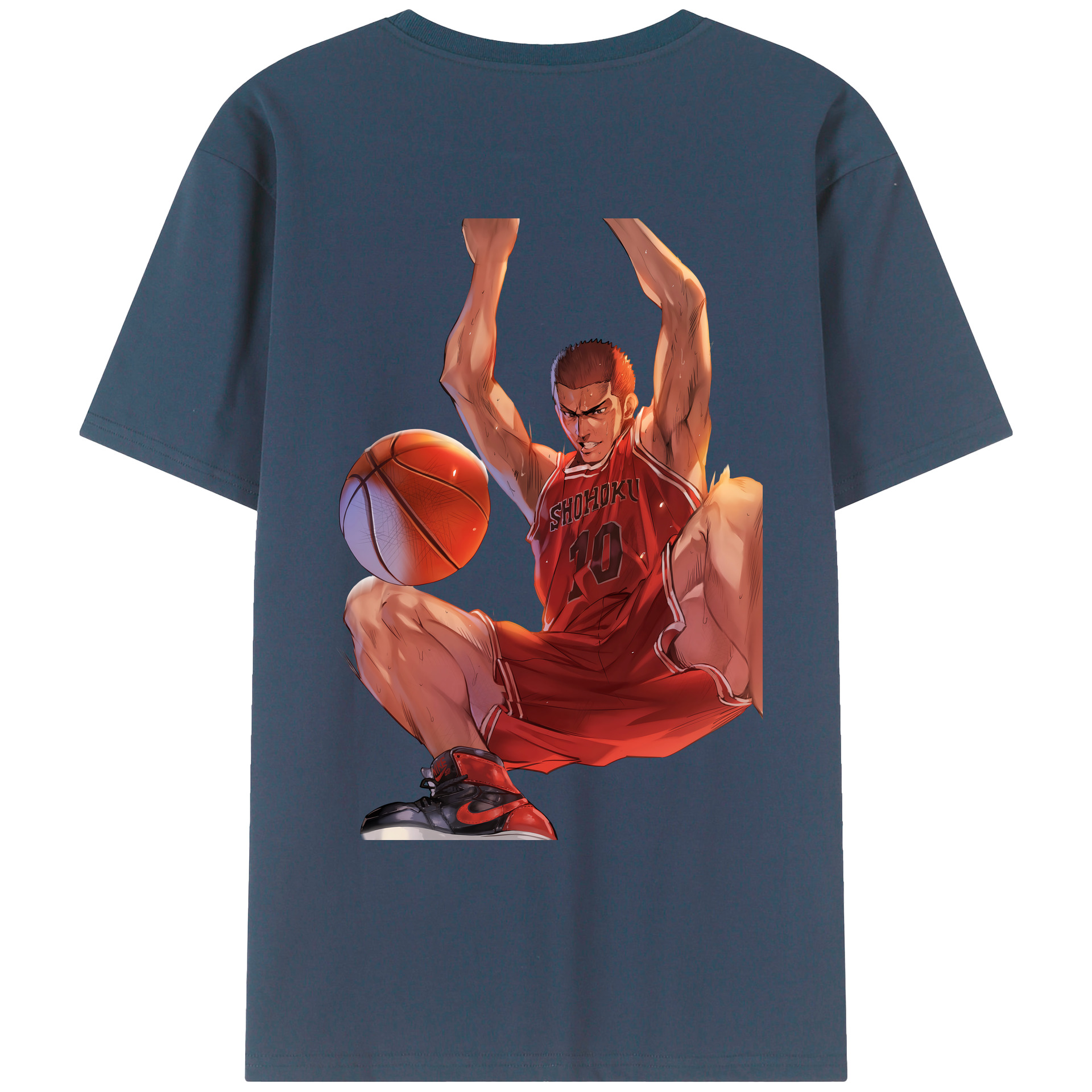 （画像用） SLAM DUNK／スラムダンク レディース半袖Tシャツ(バックプリント)