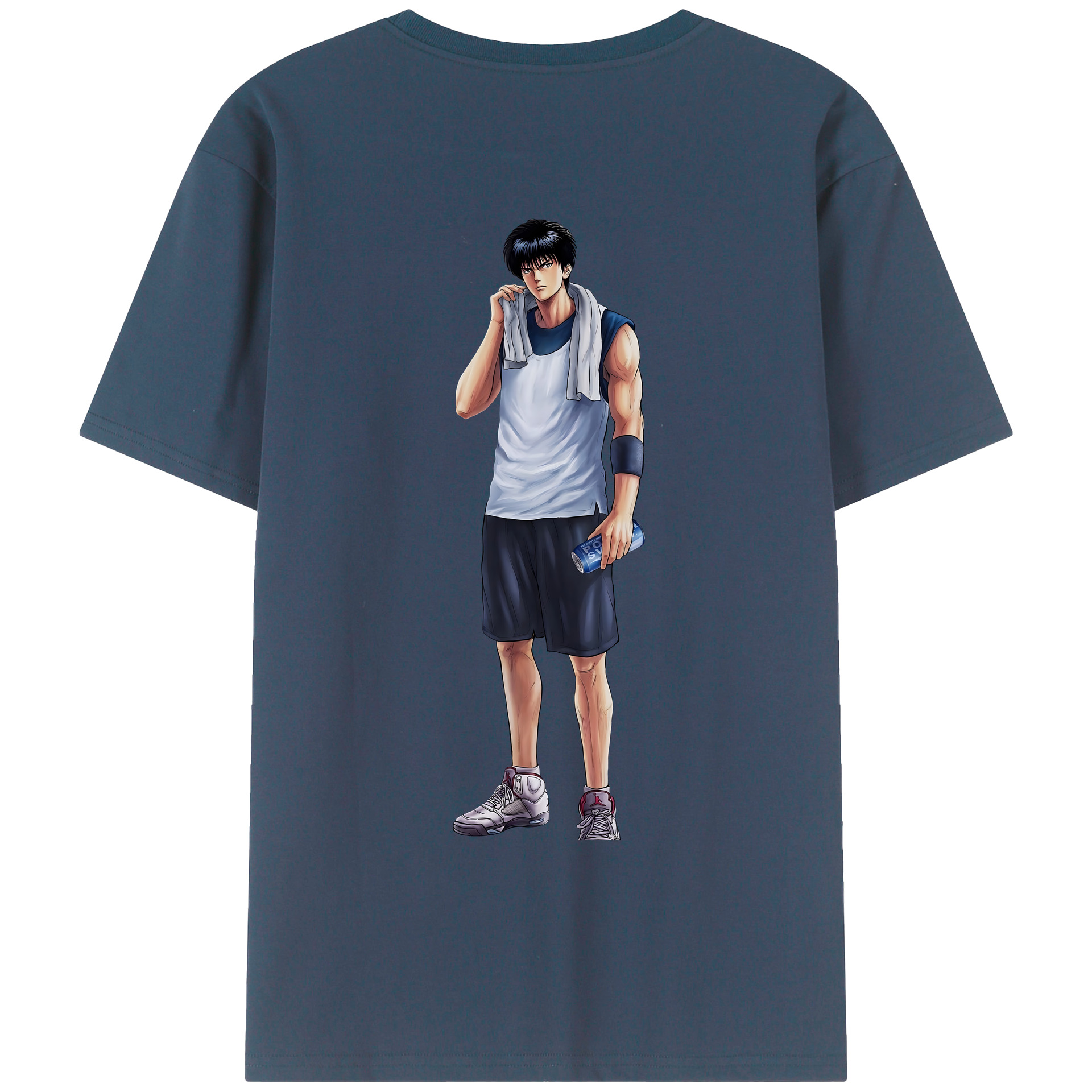 SLAM DUNK／スラムダンク レディース半袖Tシャツ(バックプリント)