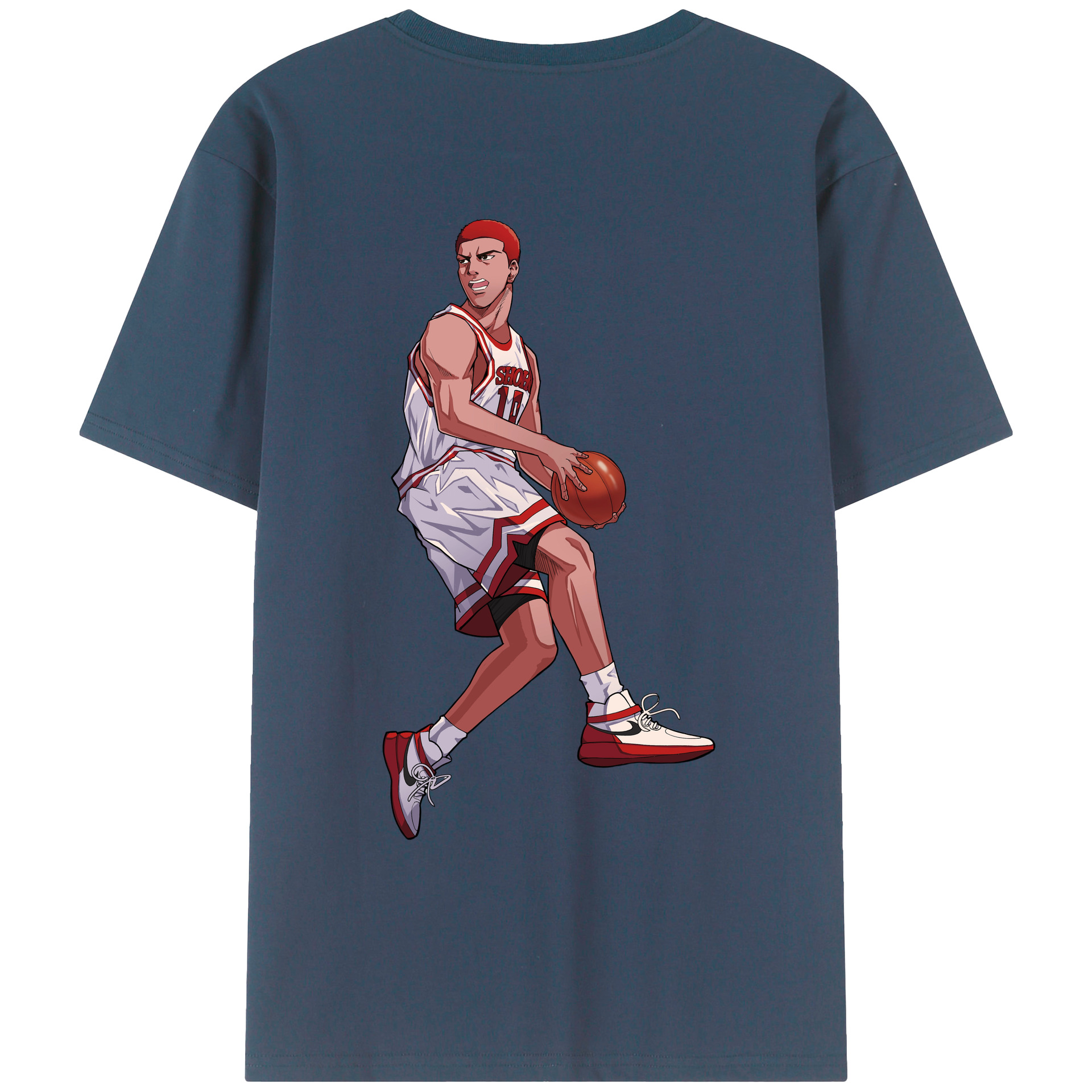 （画像用） SLAM DUNK／スラムダンク レディース半袖Tシャツ(バックプリント)