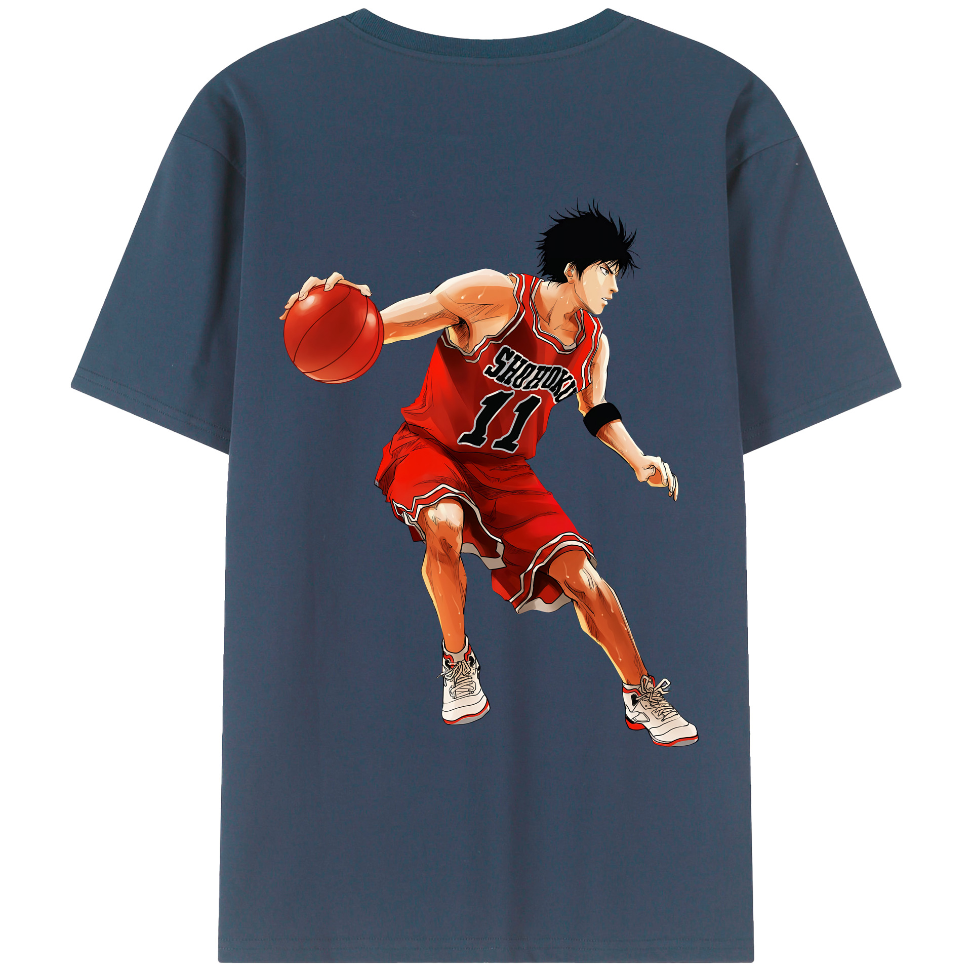 （画像用） SLAM DUNK／スラムダンク レディース半袖Tシャツ(バックプリント)