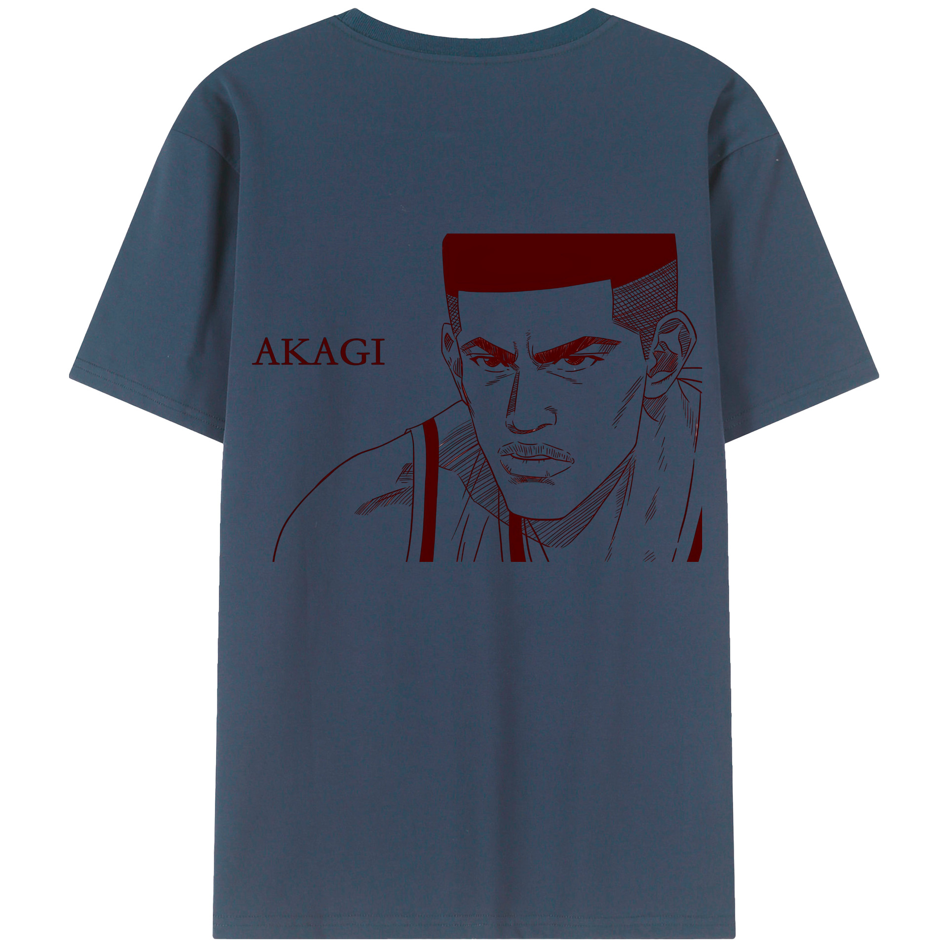SLAM DUNK／スラムダンク レディース半袖Tシャツ(バックプリント)