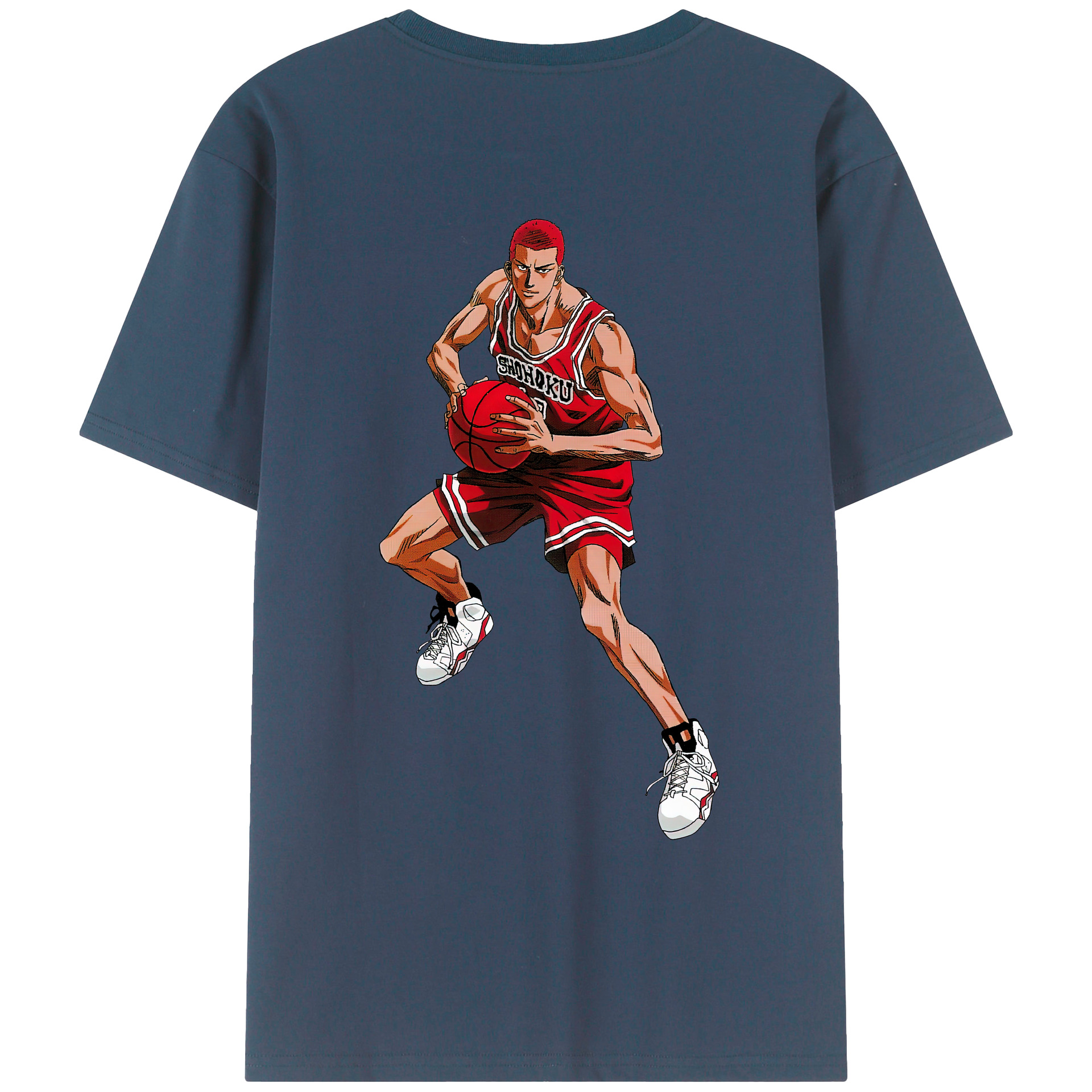 （画像用） SLAM DUNK／スラムダンク レディース半袖Tシャツ(バックプリント)