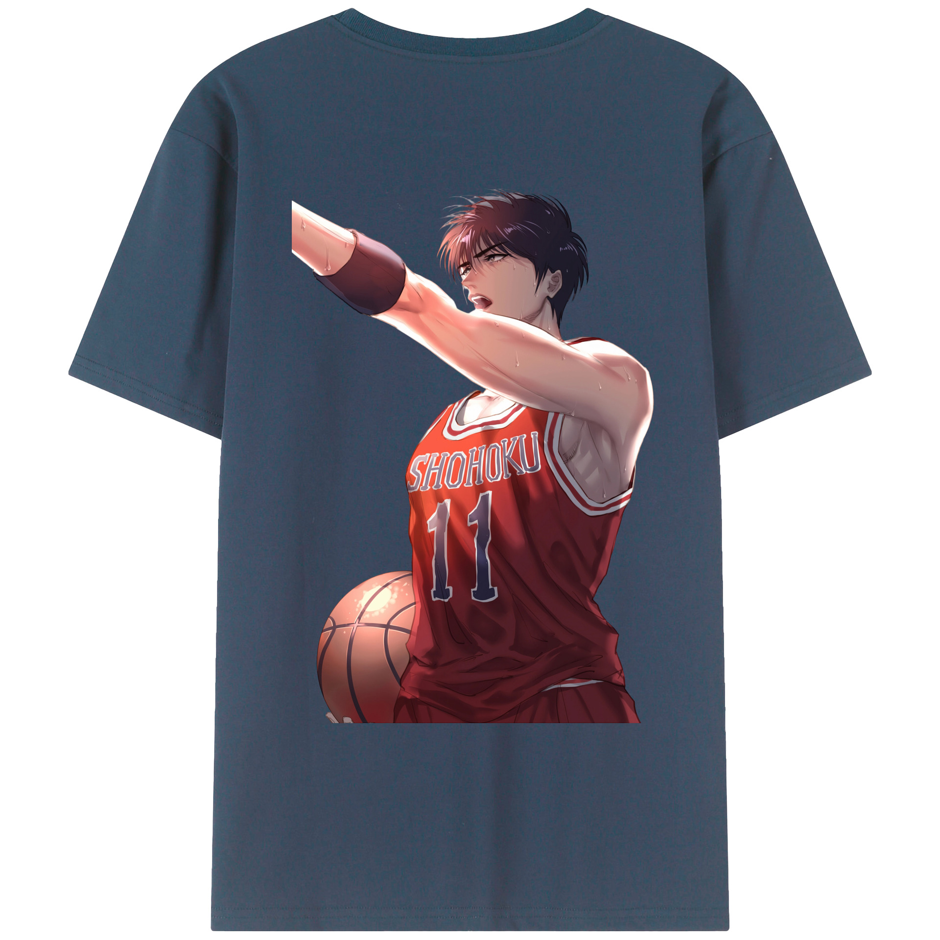 （画像用） SLAM DUNK／スラムダンク レディース半袖Tシャツ(バックプリント)