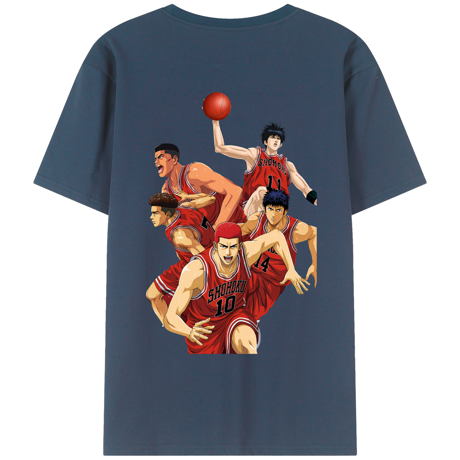 （画像用） SLAM DUNK／スラムダンク レディース半袖Tシャツ(バックプリント)