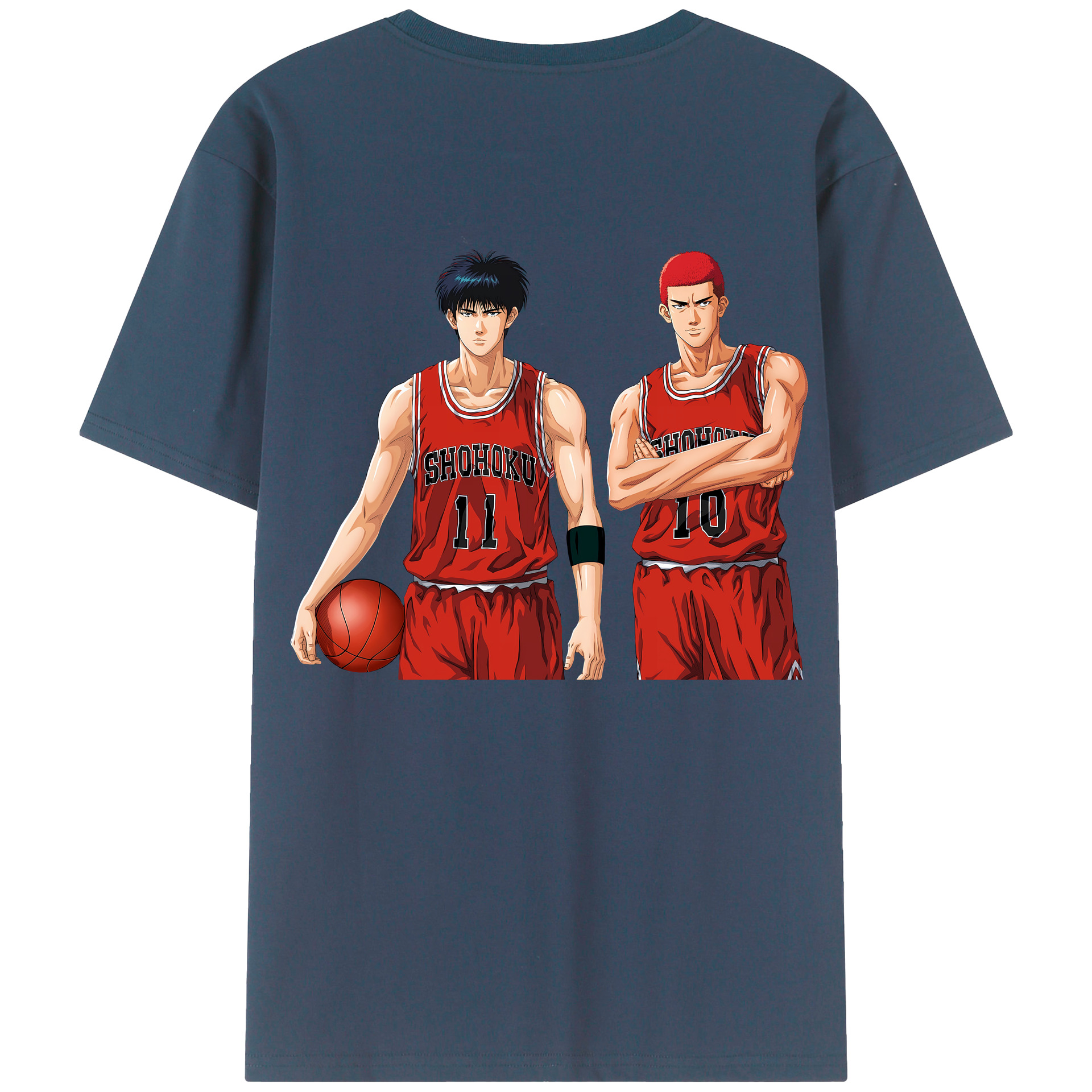 （画像用） SLAM DUNK／スラムダンク レディース半袖Tシャツ(バックプリント)