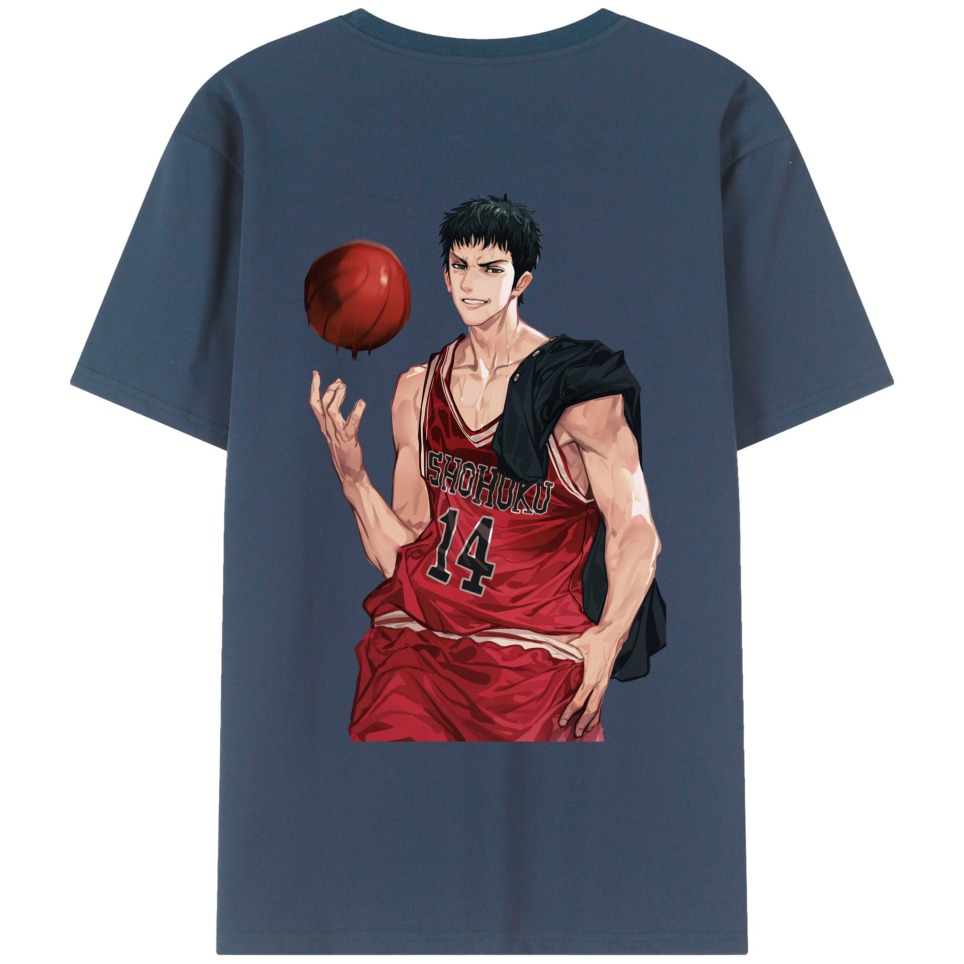 （画像用） SLAM DUNK／スラムダンク レディース半袖Tシャツ(バックプリント)