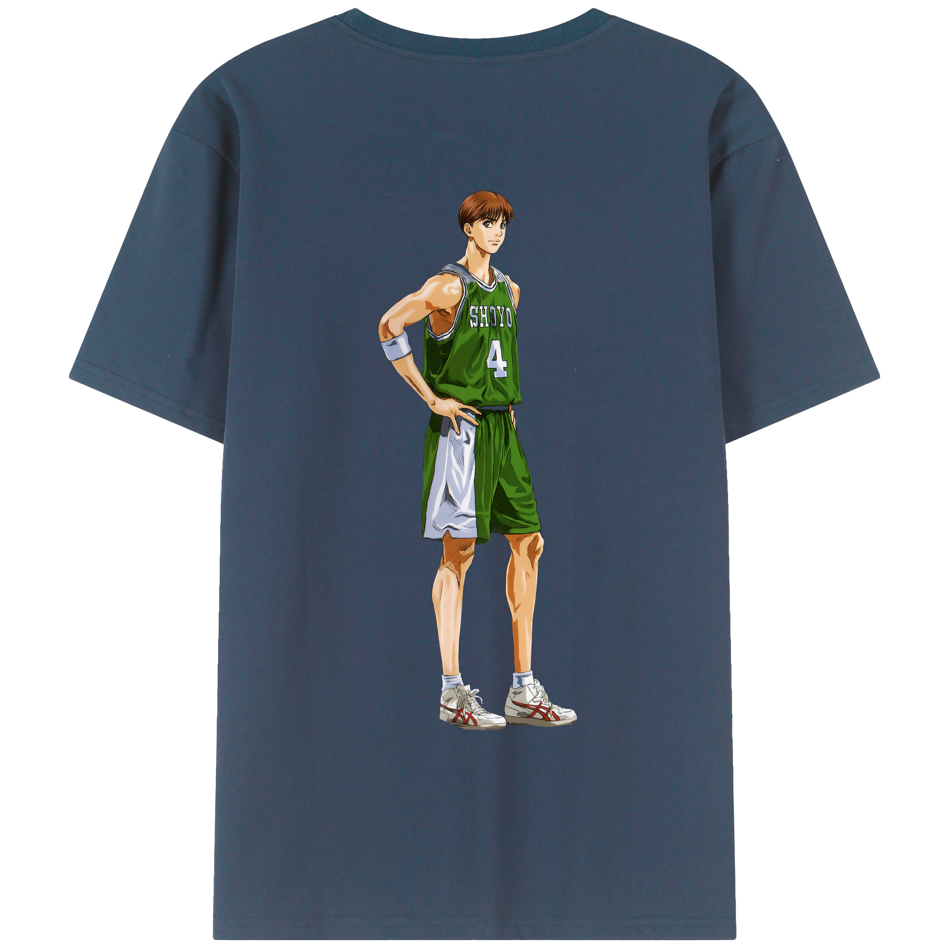 SLAM DUNK／スラムダンク レディース半袖Tシャツ(バックプリント)