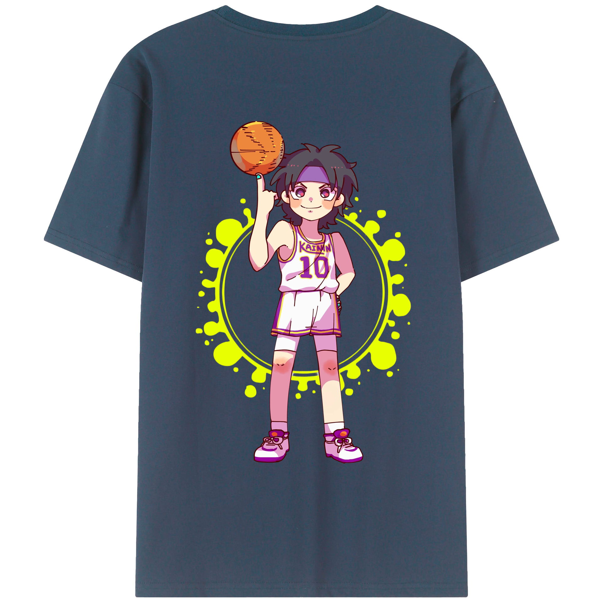 （画像用） SLAM DUNK／スラムダンク レディース半袖Tシャツ(バックプリント)