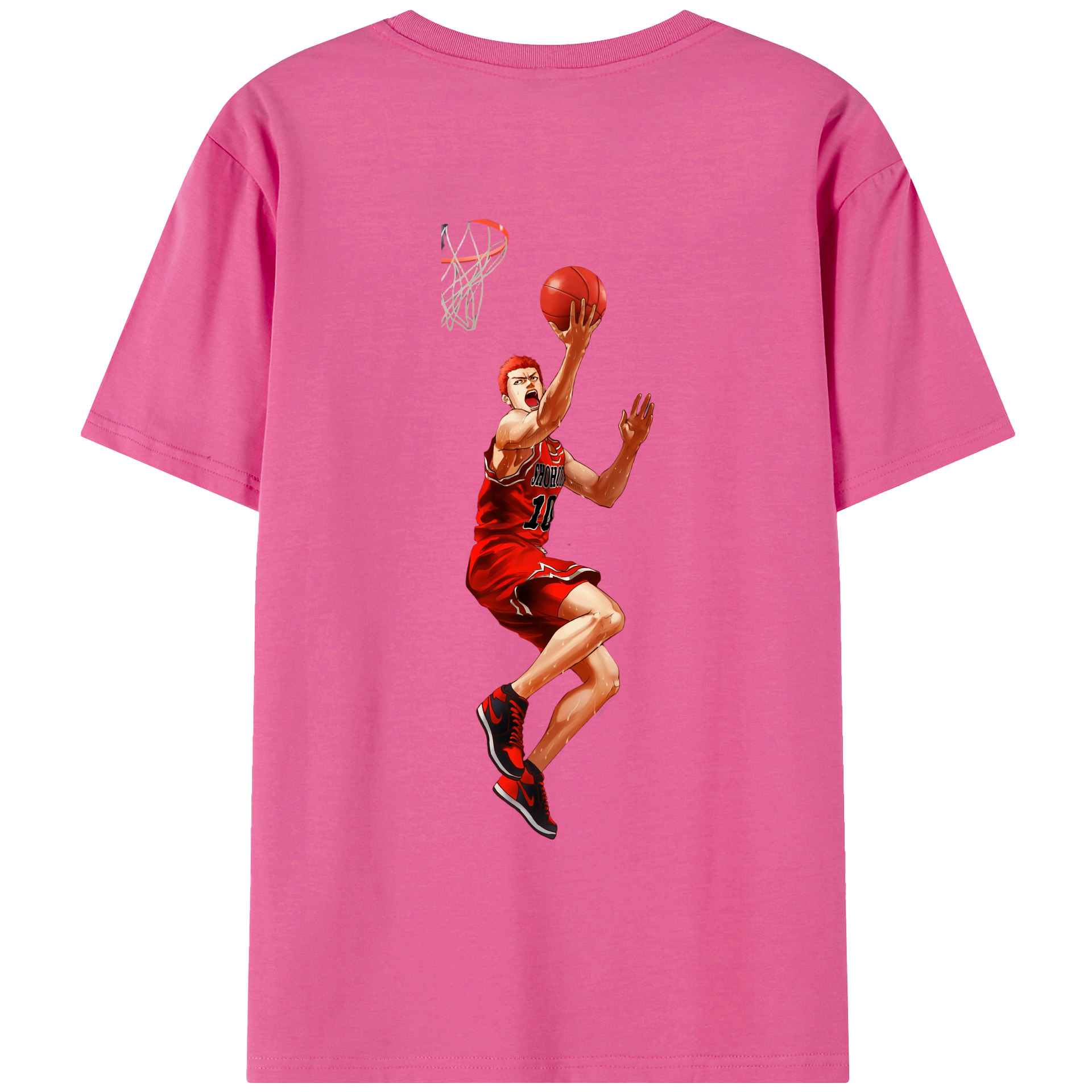 （画像用） SLAM DUNK／スラムダンク レディース半袖Tシャツ(バックプリント)