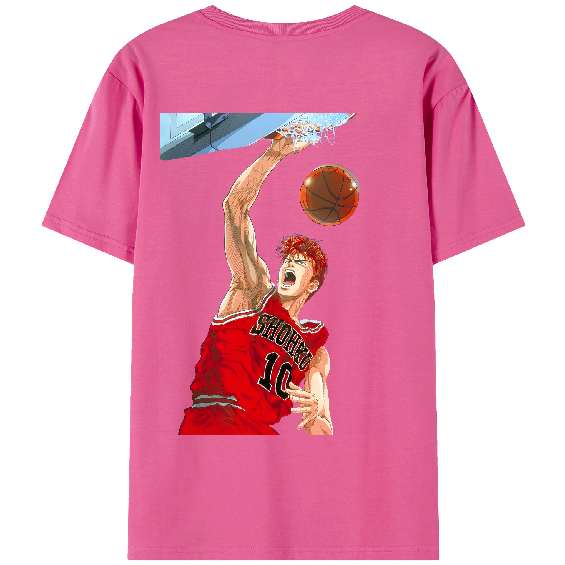 （画像用） SLAM DUNK／スラムダンク レディース半袖Tシャツ(バックプリント)