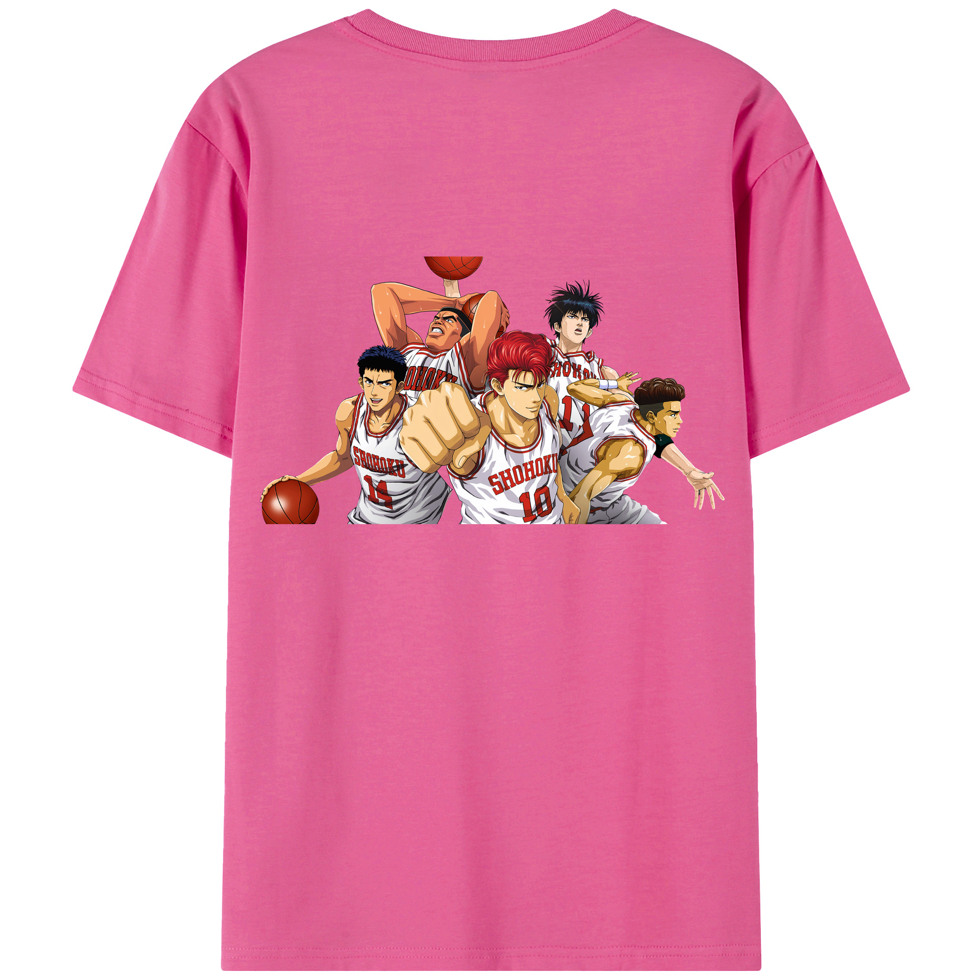 （画像用） SLAM DUNK／スラムダンク レディース半袖Tシャツ(バックプリント)