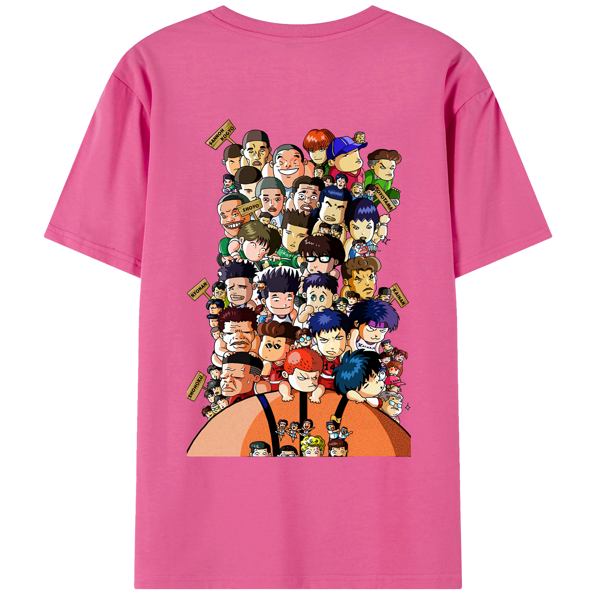 （画像用） SLAM DUNK／スラムダンク レディース半袖Tシャツ(バックプリント)