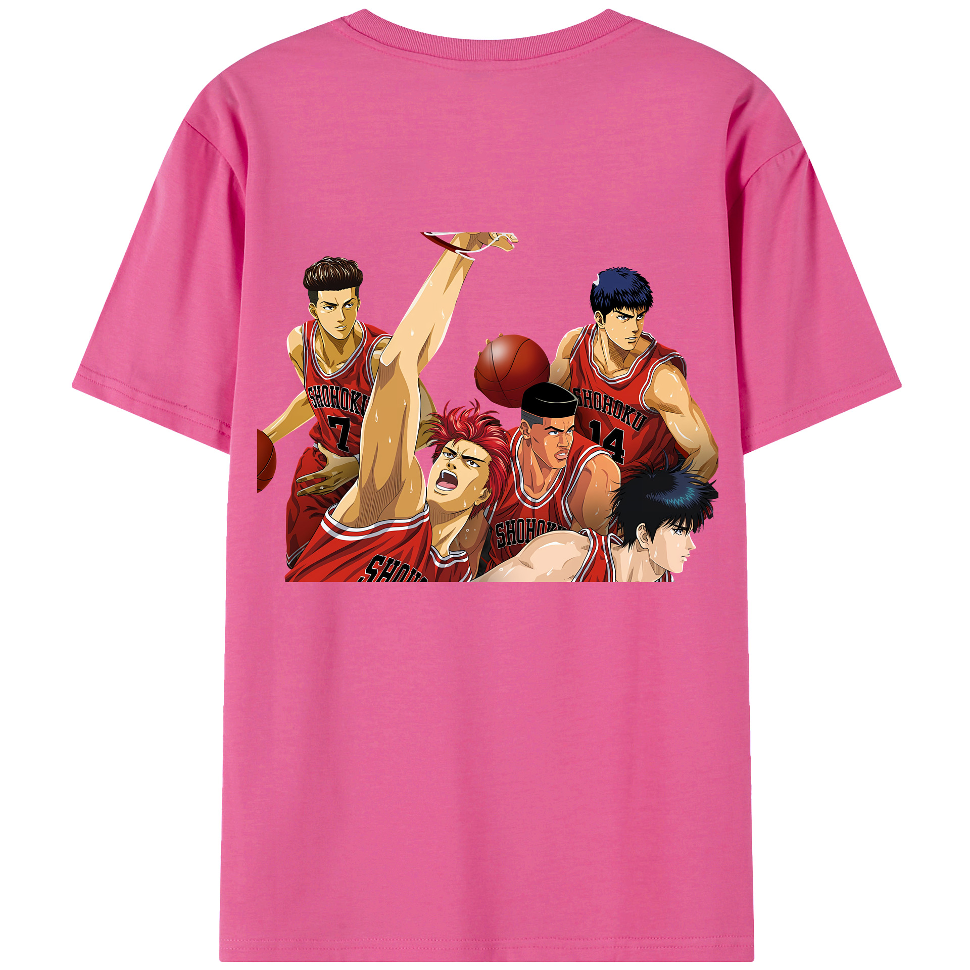 （画像用） SLAM DUNK／スラムダンク レディース半袖Tシャツ(バックプリント)