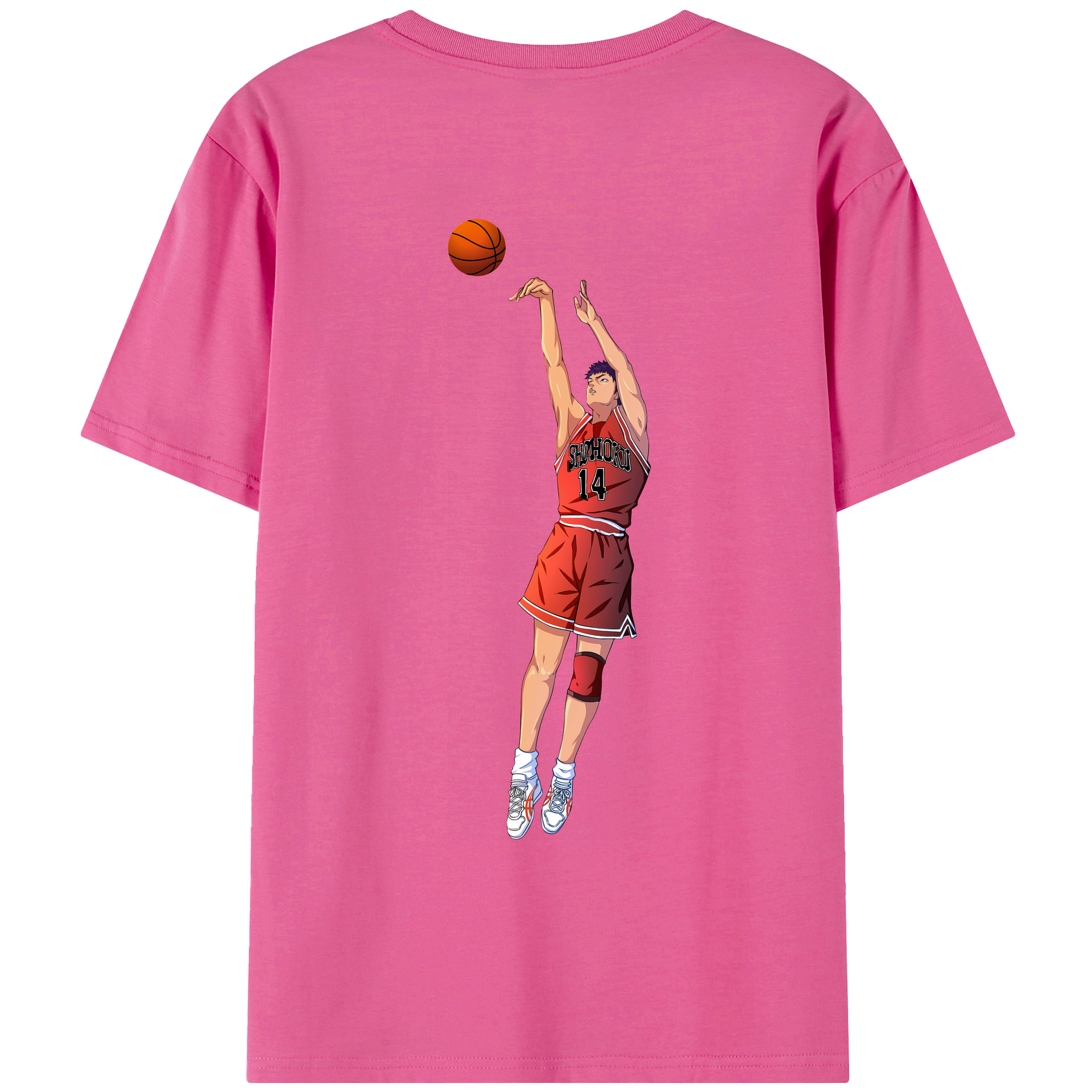 （画像用） SLAM DUNK／スラムダンク レディース半袖Tシャツ(バックプリント)