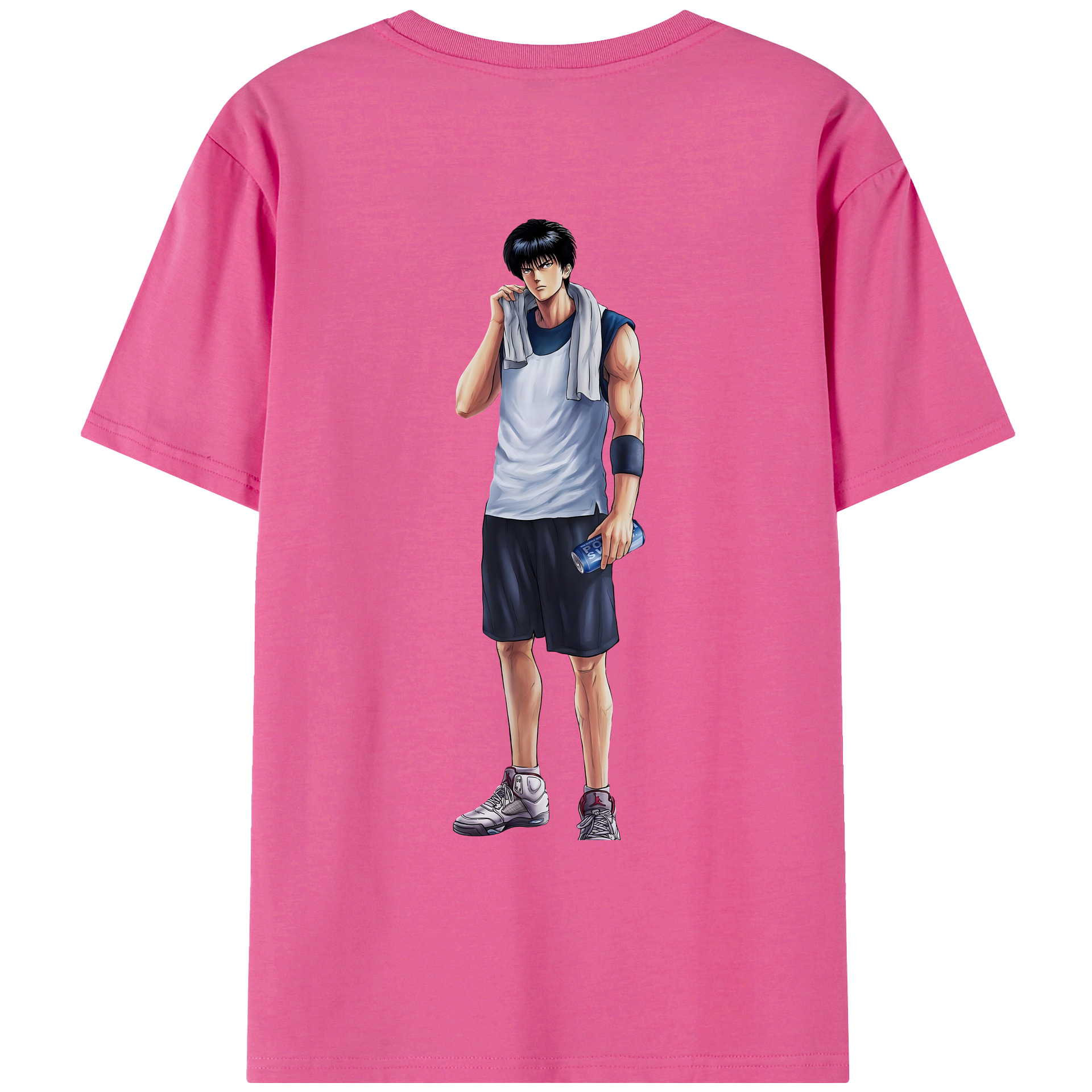 SLAM DUNK／スラムダンク レディース半袖Tシャツ(バックプリント)
