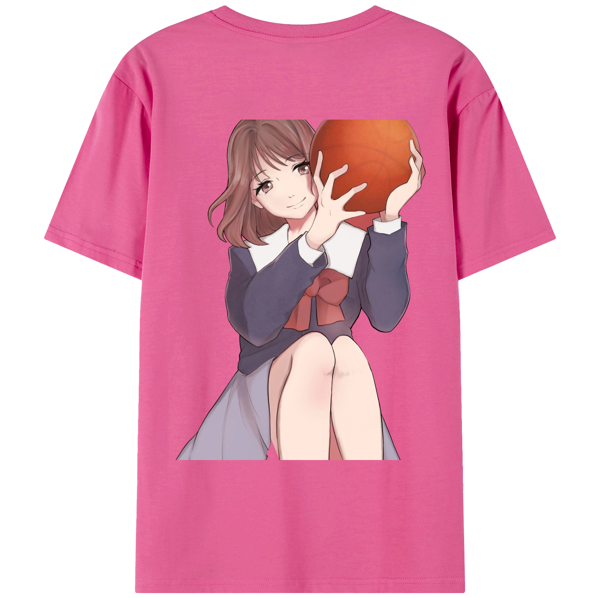 SLAM DUNK／スラムダンク レディース半袖Tシャツ(バックプリント)