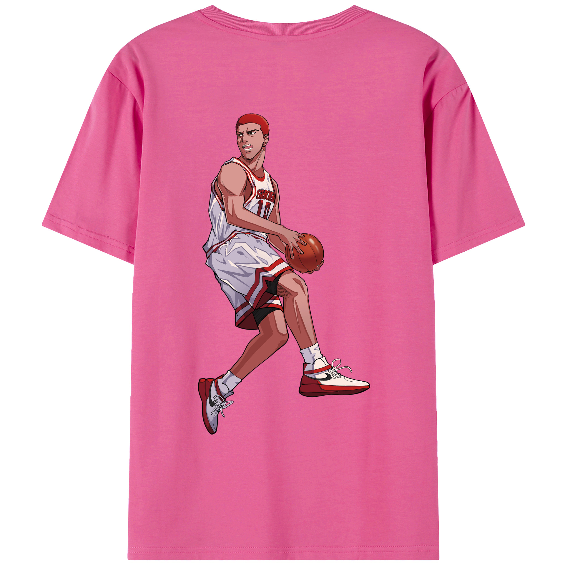 （画像用） SLAM DUNK／スラムダンク レディース半袖Tシャツ(バックプリント)