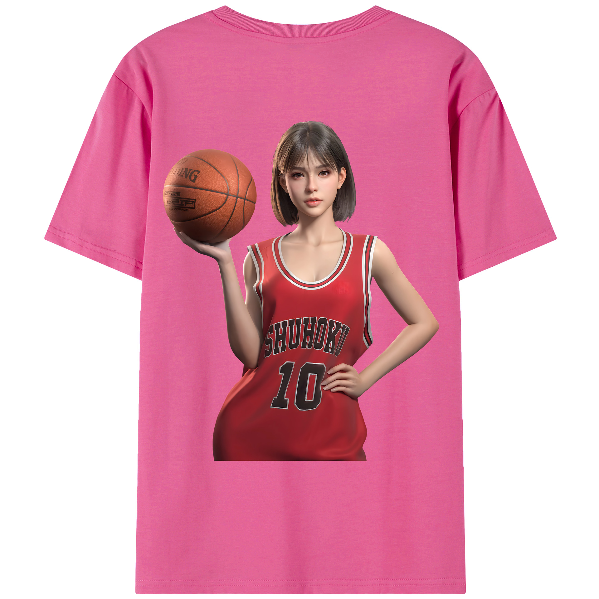（画像用） SLAM DUNK／スラムダンク レディース半袖Tシャツ(バックプリント)