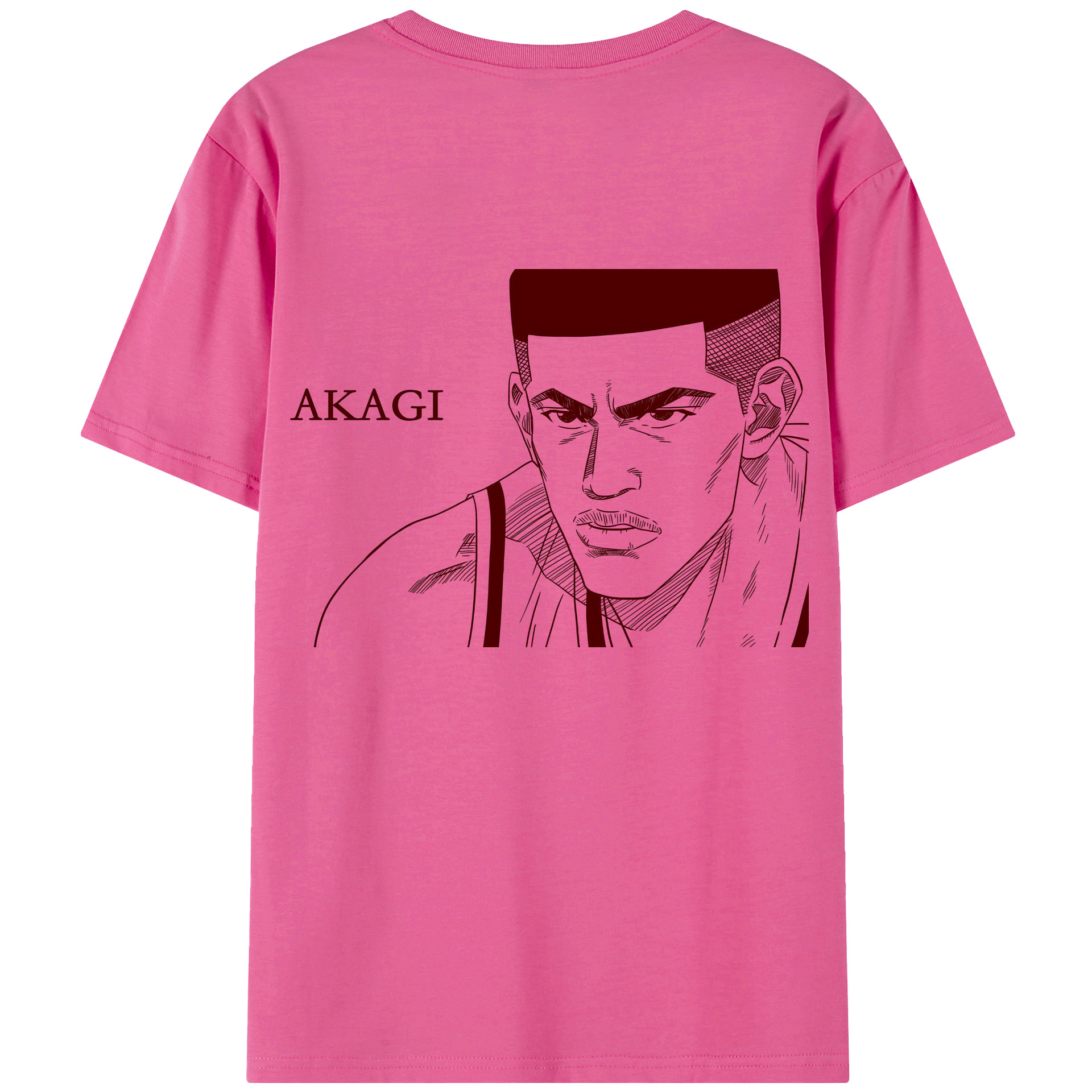 SLAM DUNK／スラムダンク レディース半袖Tシャツ(バックプリント)