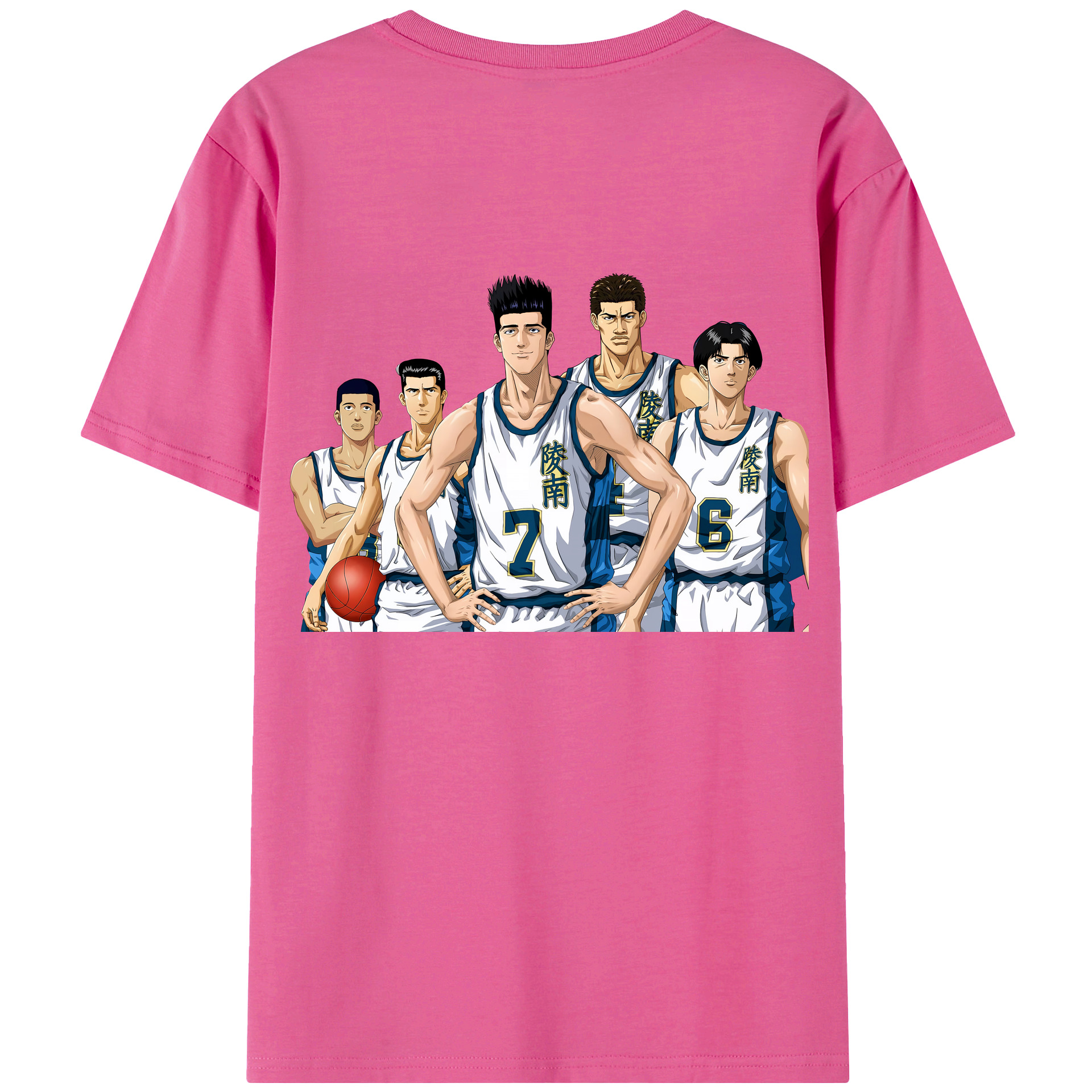（画像用） SLAM DUNK／スラムダンク レディース半袖Tシャツ(バックプリント)
