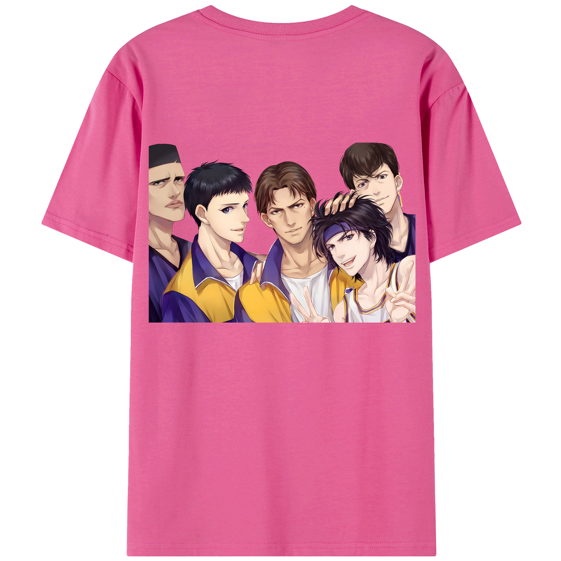 SLAM DUNK／スラムダンク レディース半袖Tシャツ(バックプリント)