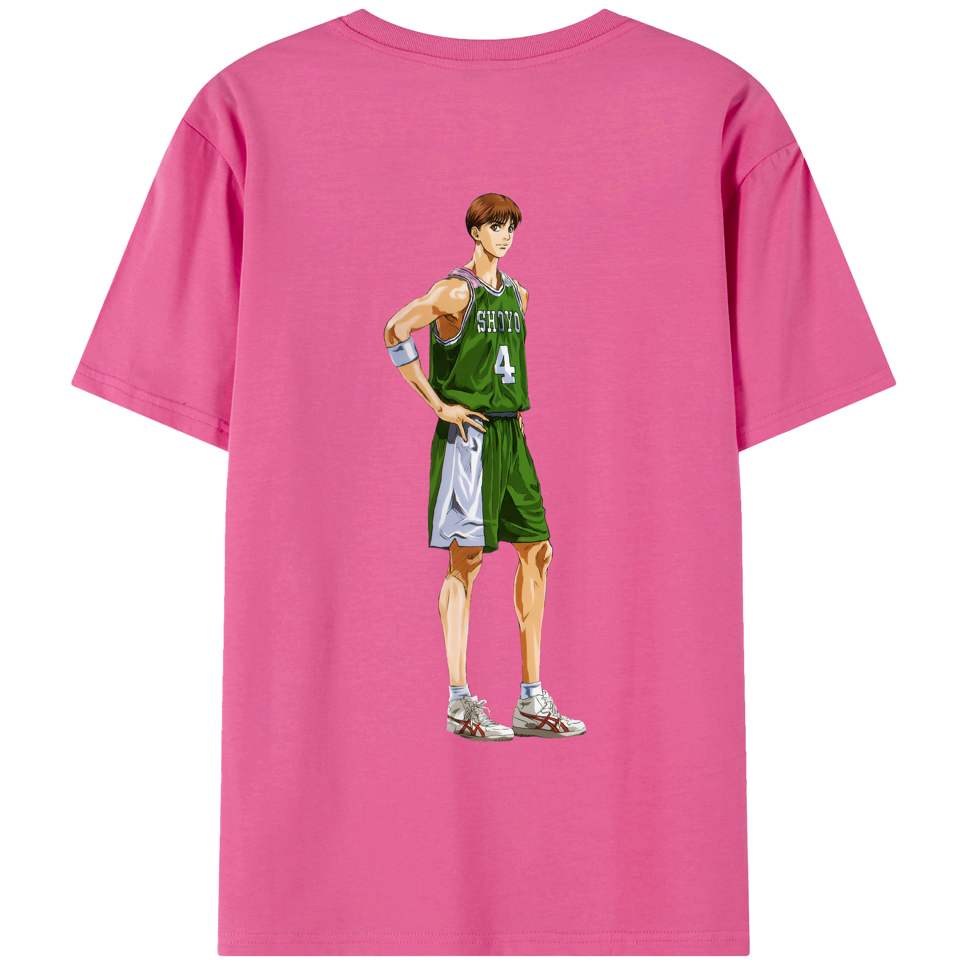SLAM DUNK／スラムダンク レディース半袖Tシャツ(バックプリント)