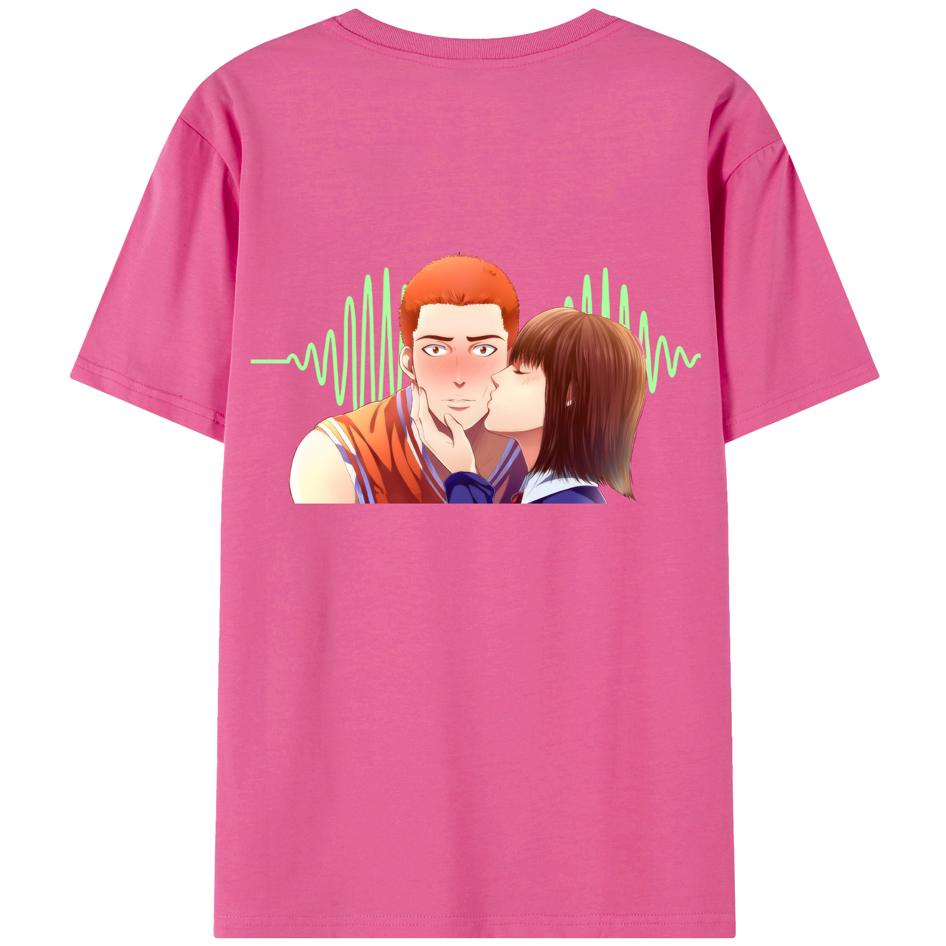 SLAM DUNK／スラムダンク レディース半袖Tシャツ(バックプリント)