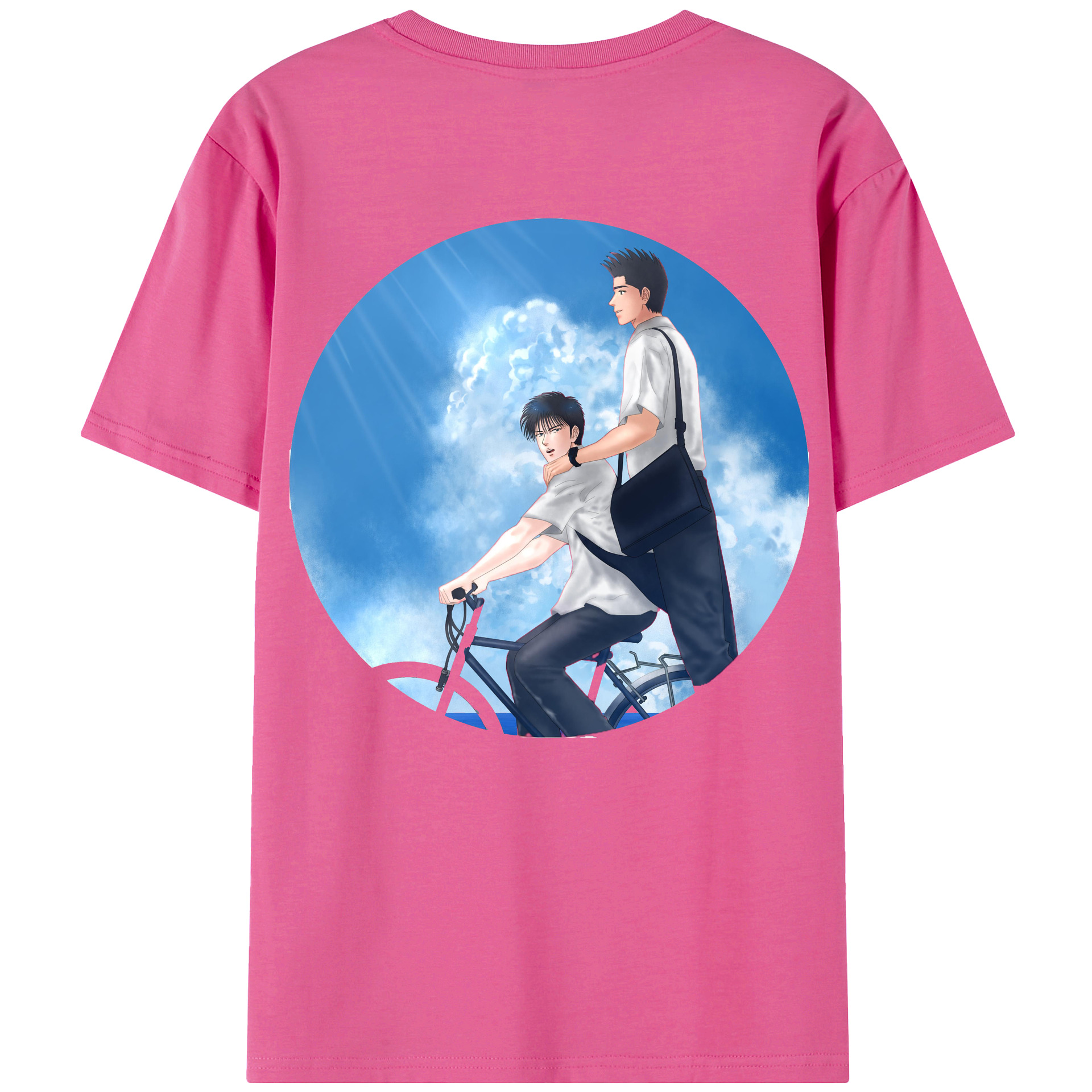 SLAM DUNK／スラムダンク レディース半袖Tシャツ(バックプリント)