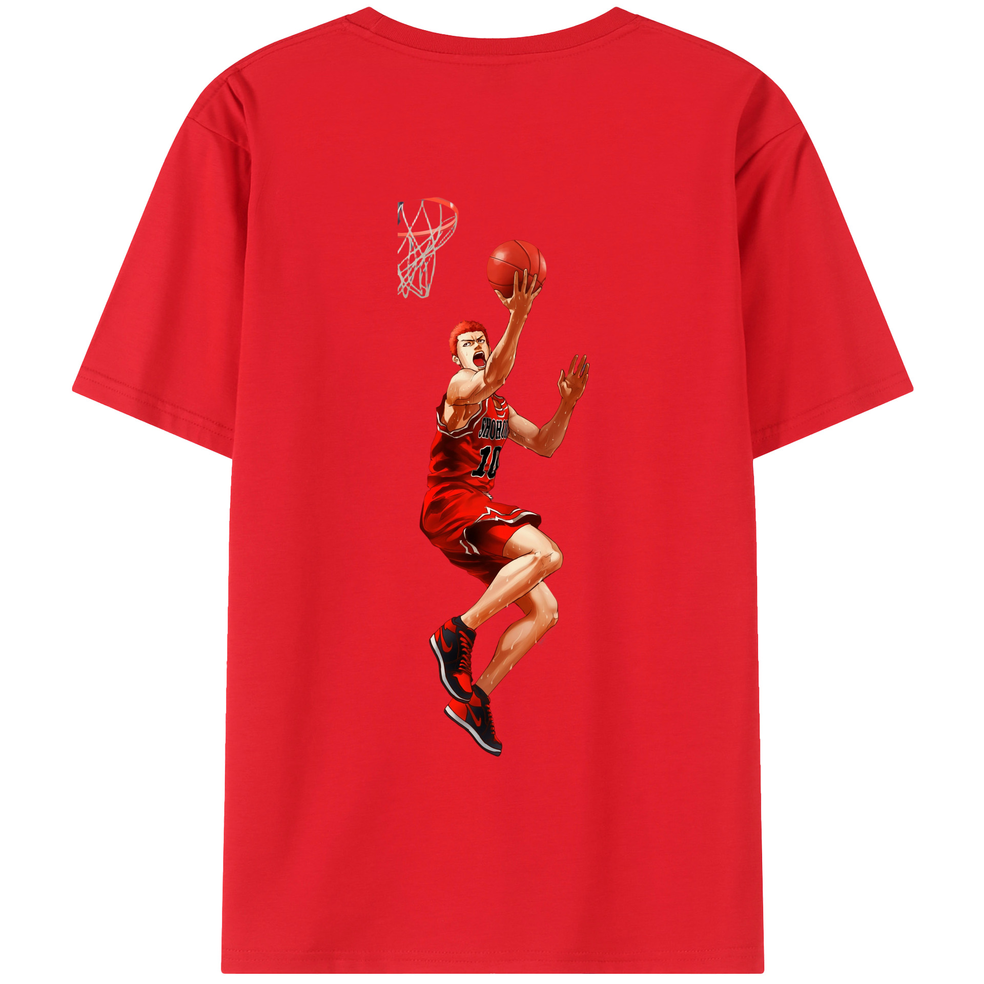 （画像用） SLAM DUNK／スラムダンク レディース半袖Tシャツ(バックプリント)