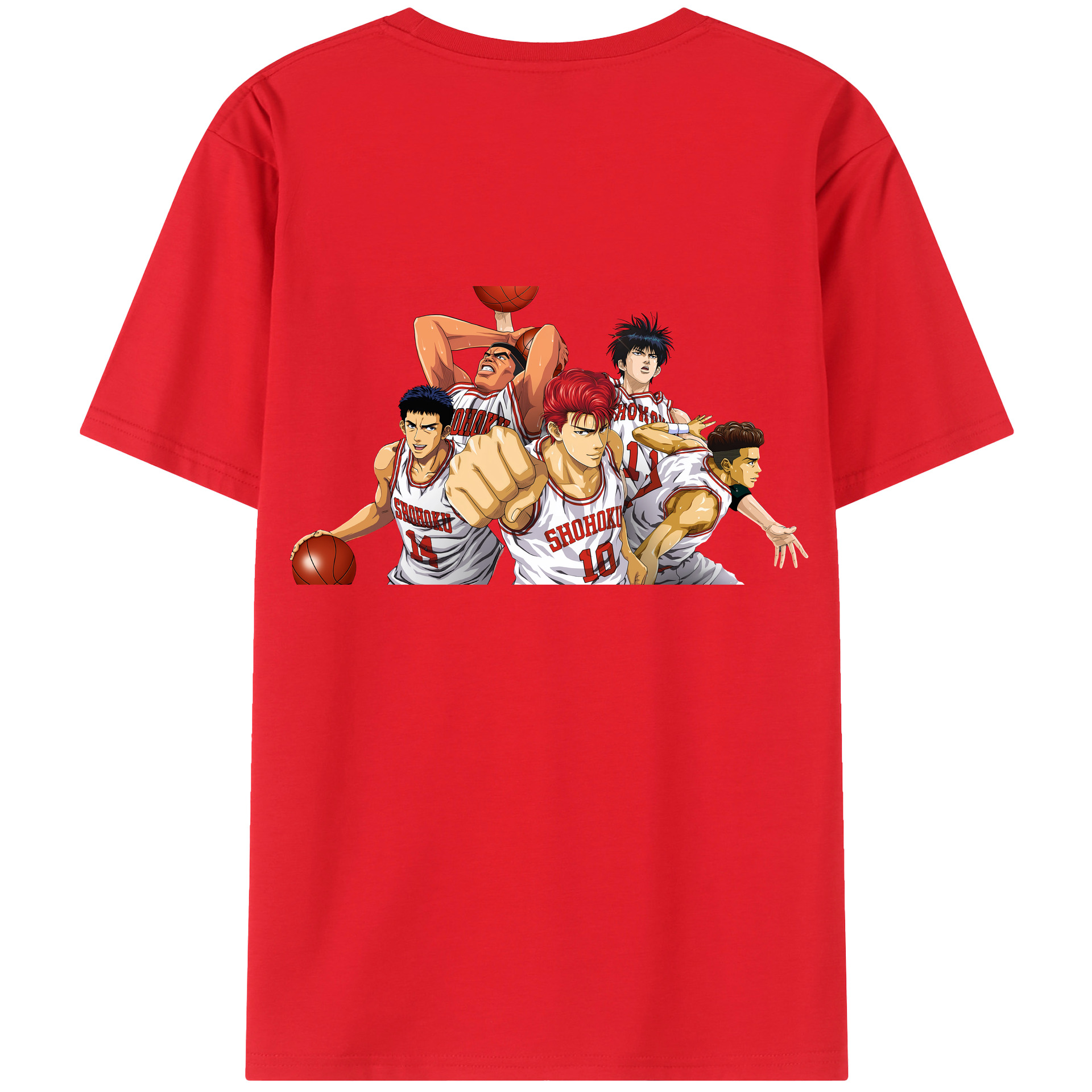 （画像用） SLAM DUNK／スラムダンク レディース半袖Tシャツ(バックプリント)