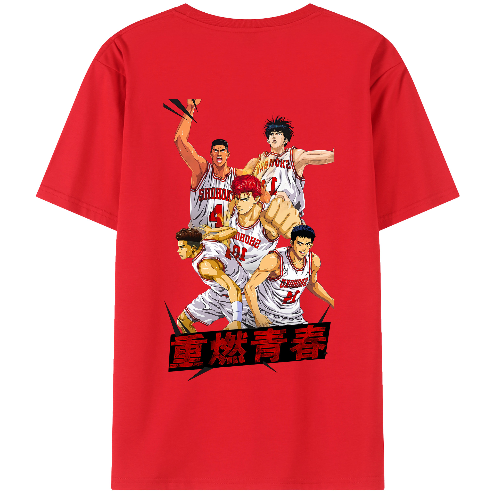 （画像用） SLAM DUNK／スラムダンク レディース半袖Tシャツ(バックプリント)