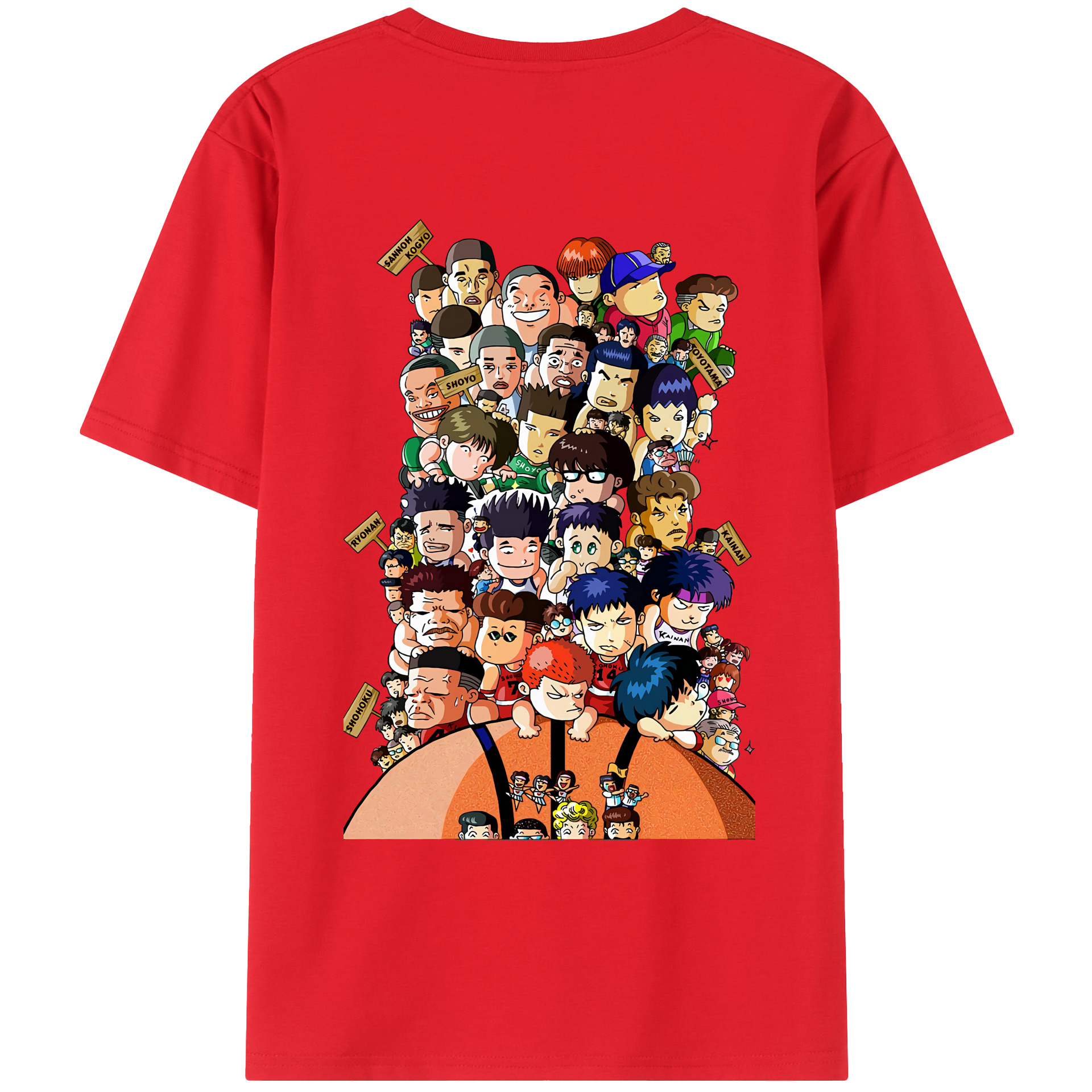 （画像用） SLAM DUNK／スラムダンク レディース半袖Tシャツ(バックプリント)