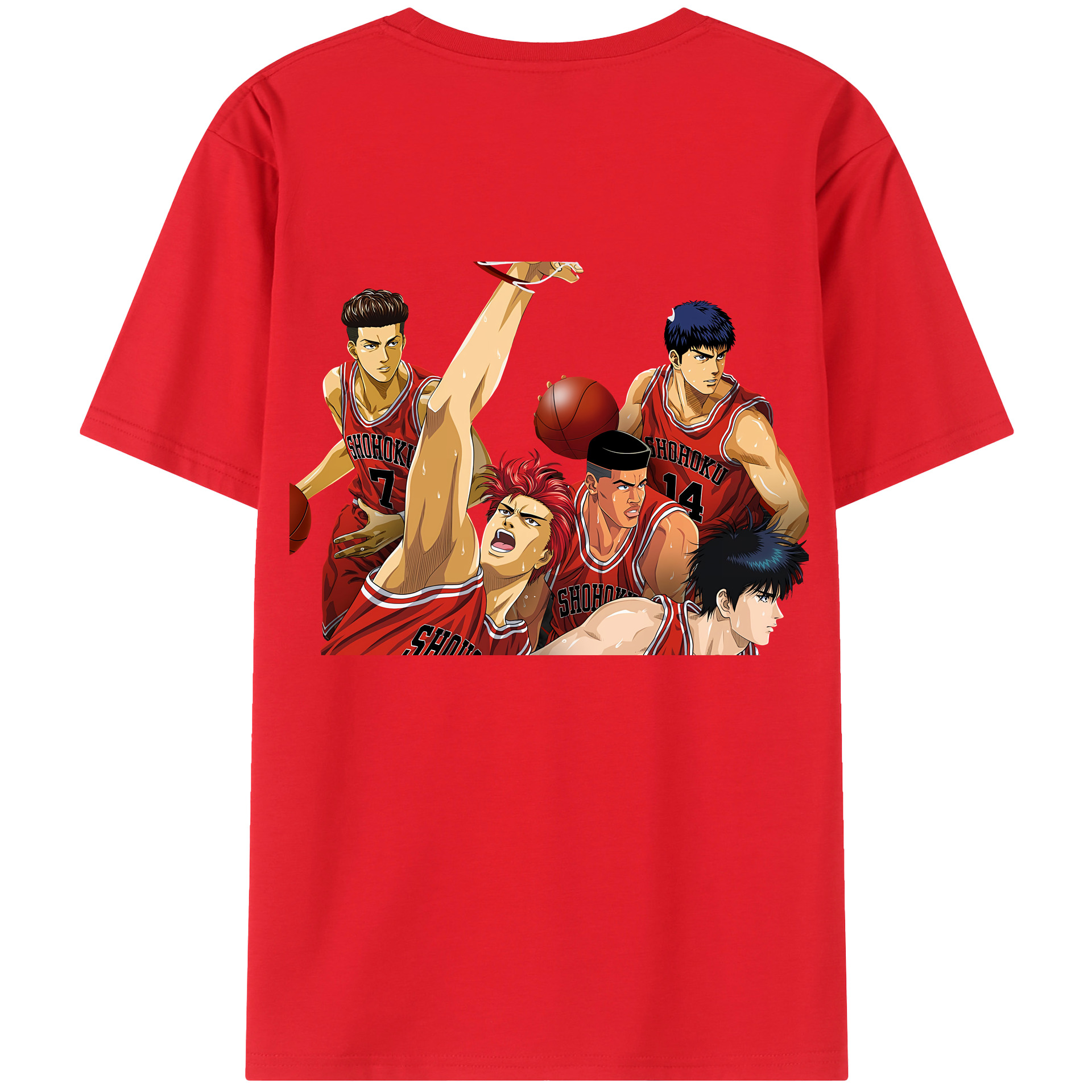 （画像用） SLAM DUNK／スラムダンク レディース半袖Tシャツ(バックプリント)