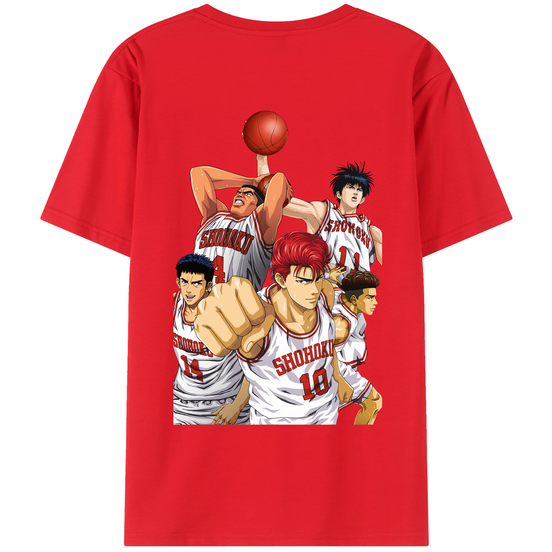 （画像用） SLAM DUNK／スラムダンク レディース半袖Tシャツ(バックプリント)